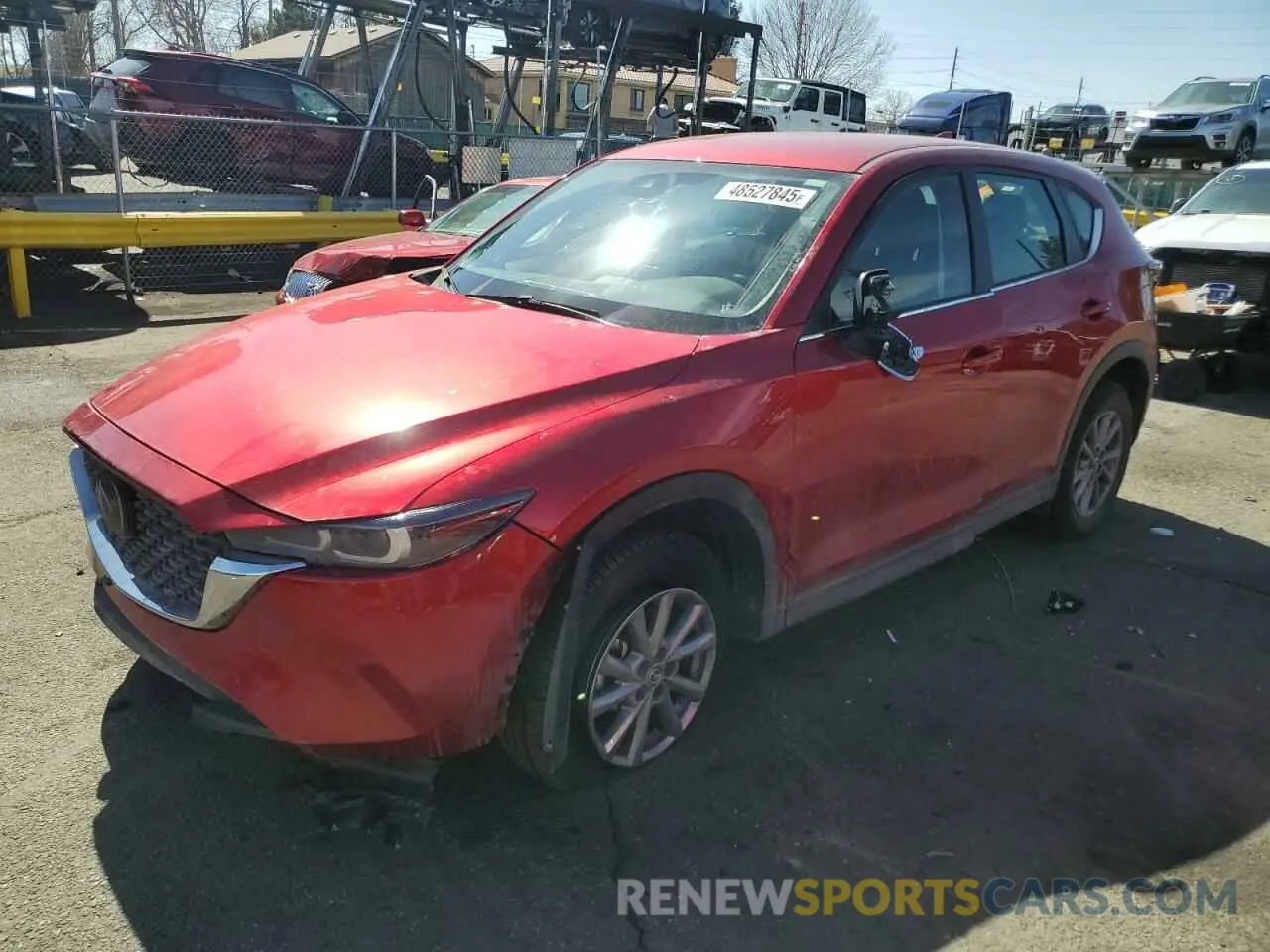 1 Photograph of a damaged car JM3KFBAM3N0545273 MAZDA CX-5 2022