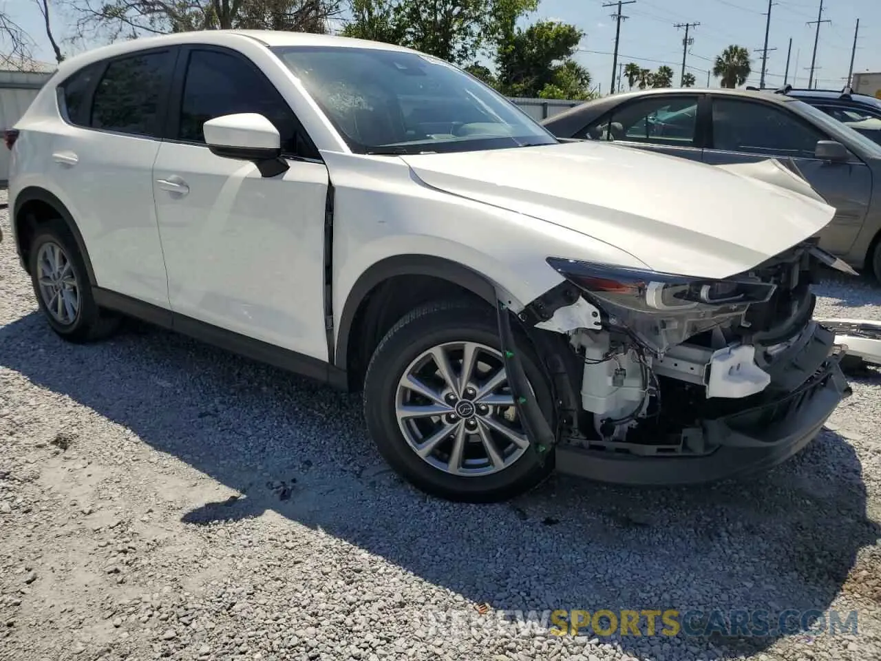4 Photograph of a damaged car JM3KFBAM4N0581148 MAZDA CX-5 2022
