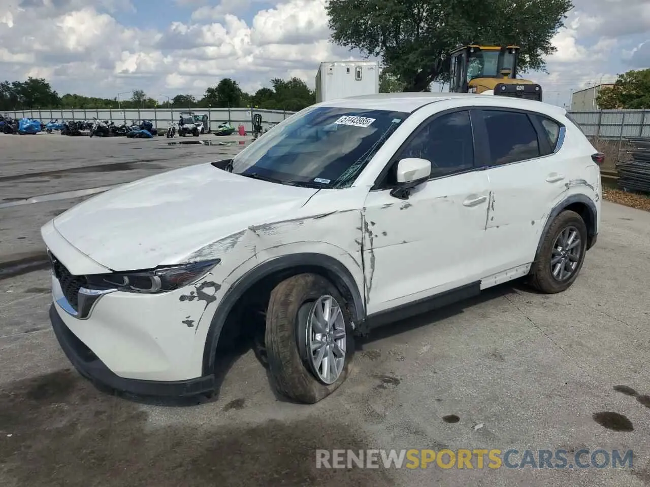 1 Photograph of a damaged car JM3KFBAM6N0616661 MAZDA CX-5 2022