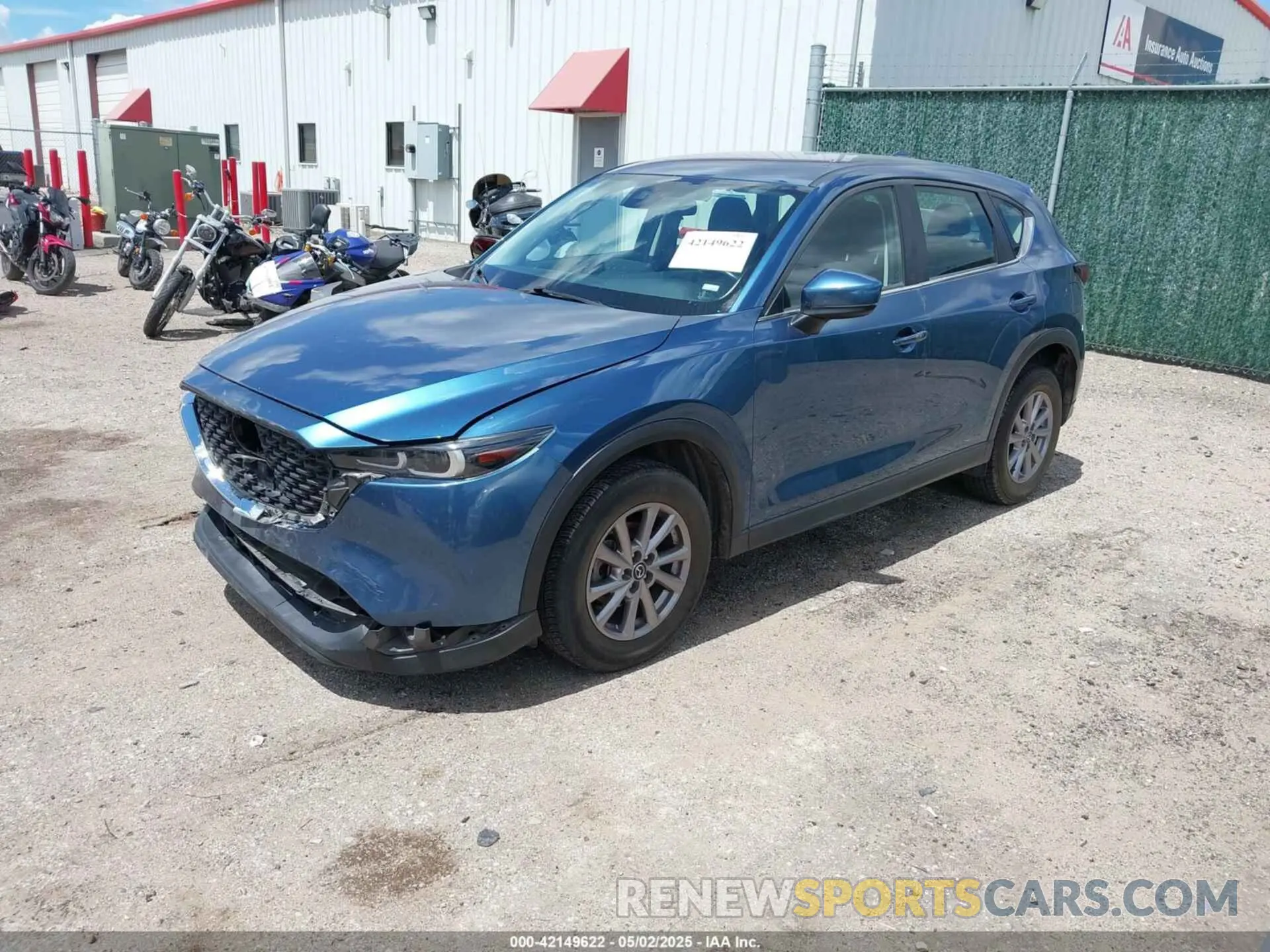 2 Фотография поврежденного автомобиля JM3KFBAM8N0546824 MAZDA CX-5 2022