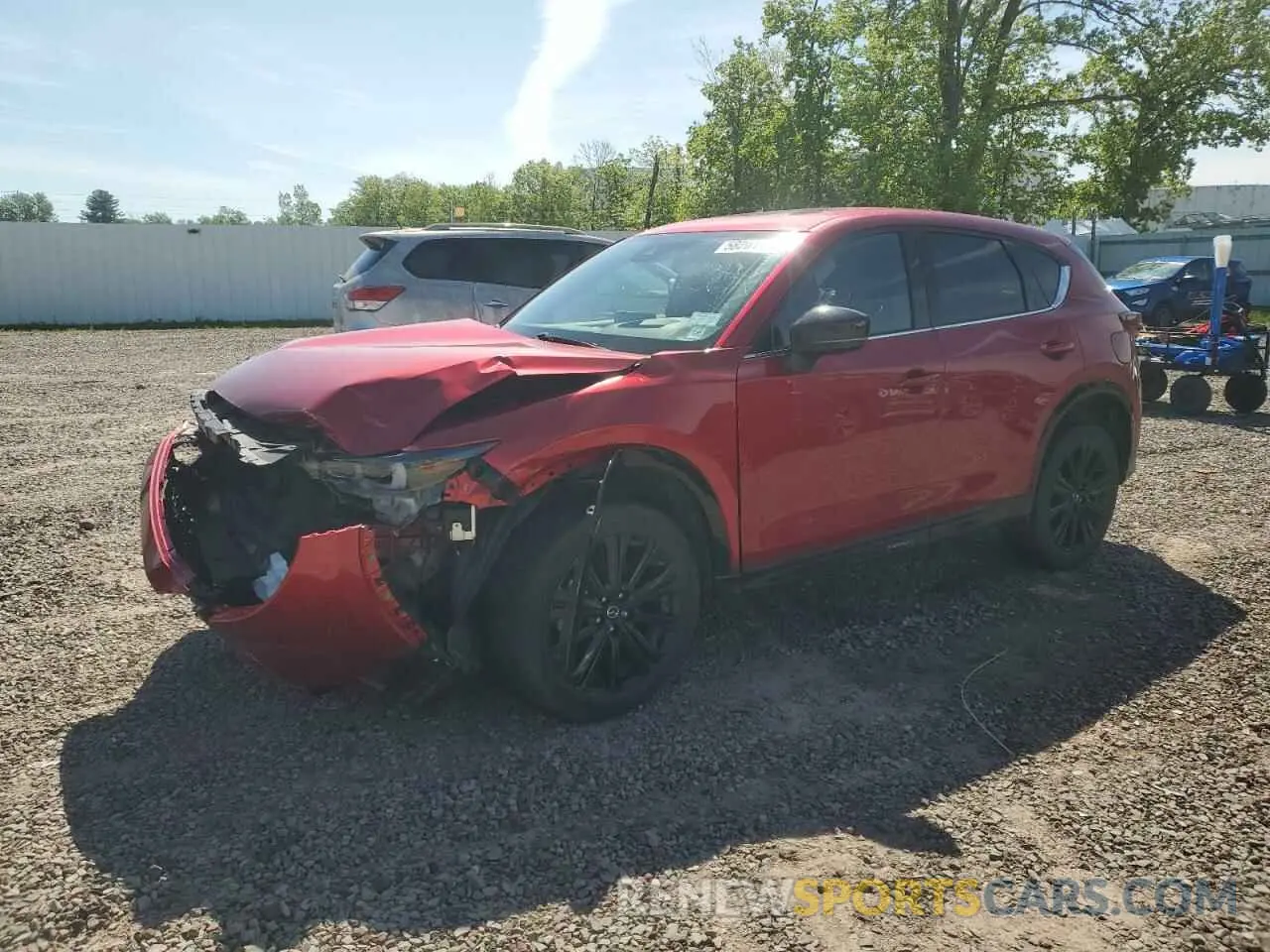 1 Photograph of a damaged car JM3KFBAY4N0609890 MAZDA CX-5 2022