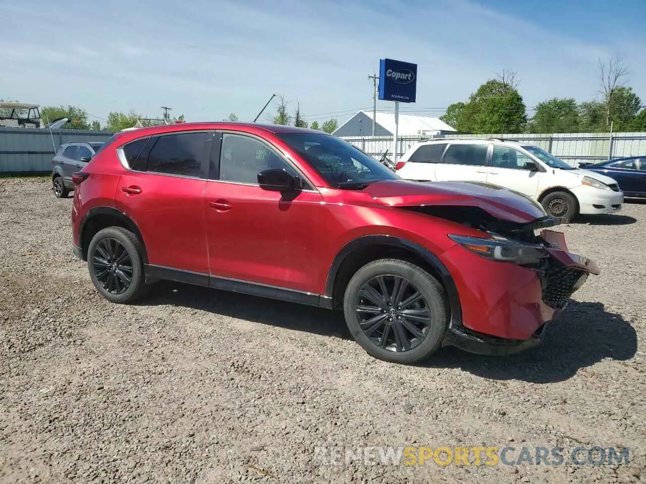 4 Photograph of a damaged car JM3KFBAY4N0609890 MAZDA CX-5 2022