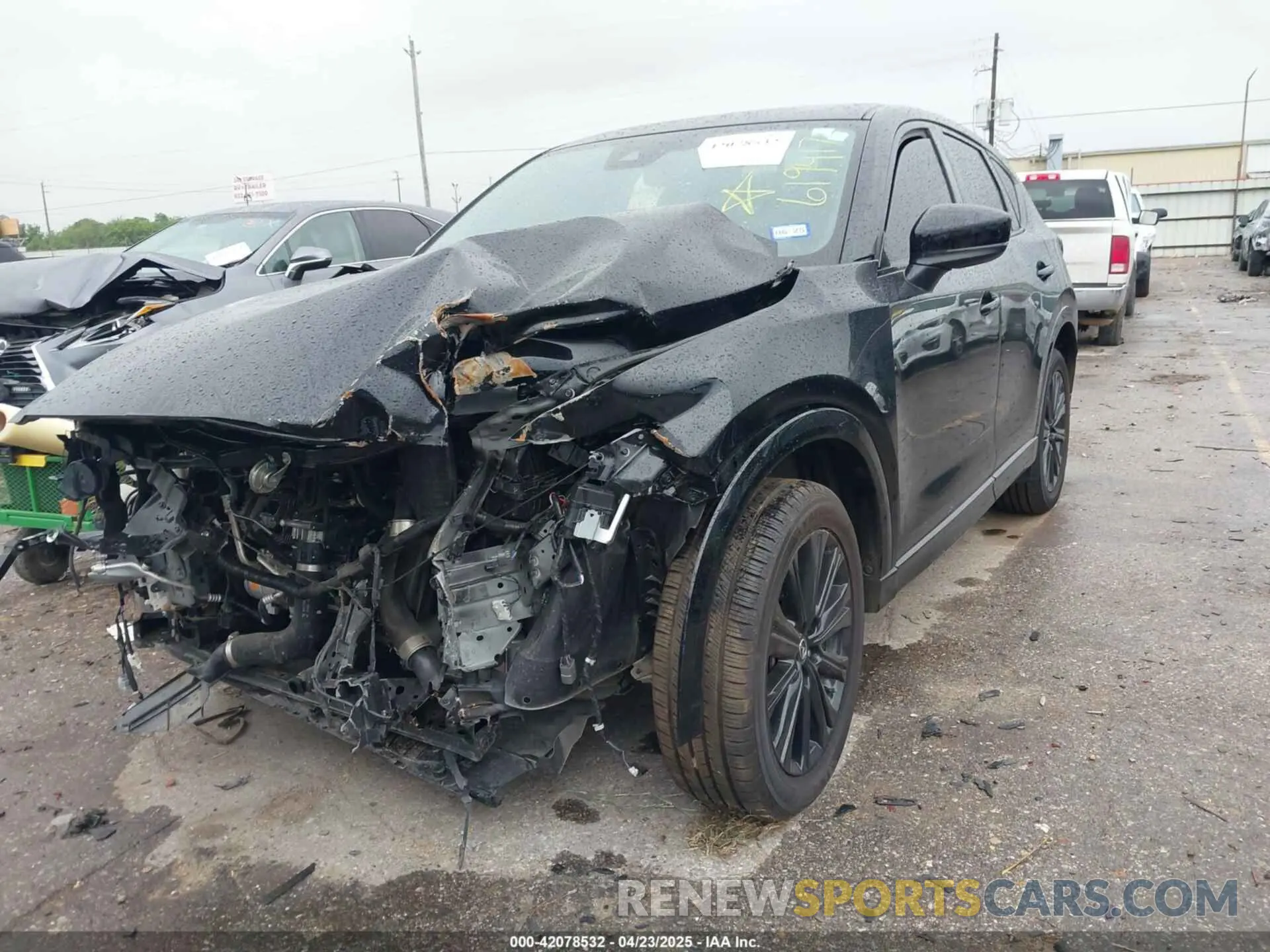 2 Photograph of a damaged car JM3KFBAY6N0619417 MAZDA CX-5 2022