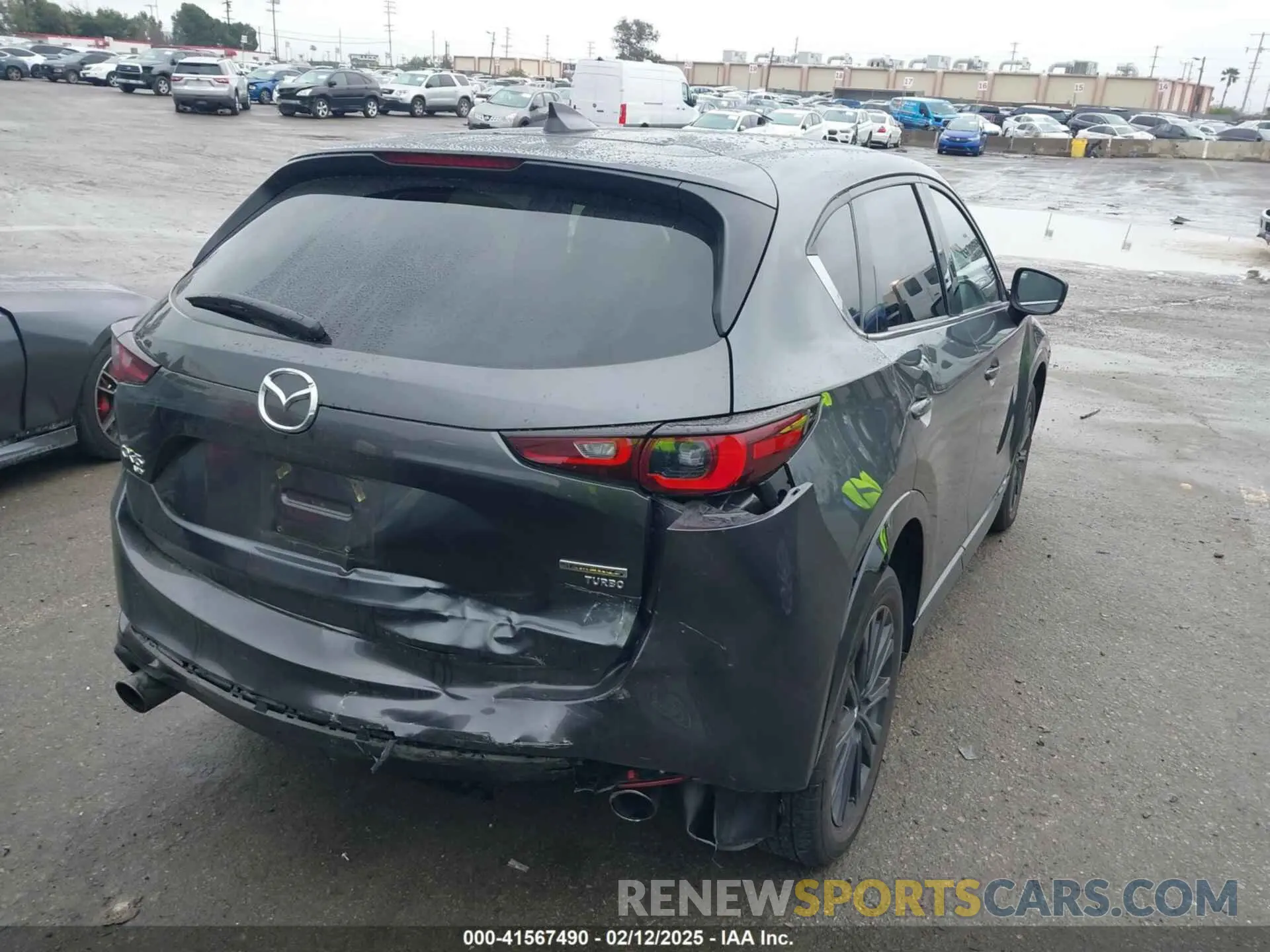 4 Photograph of a damaged car JM3KFBAY8N0647204 MAZDA CX-5 2022