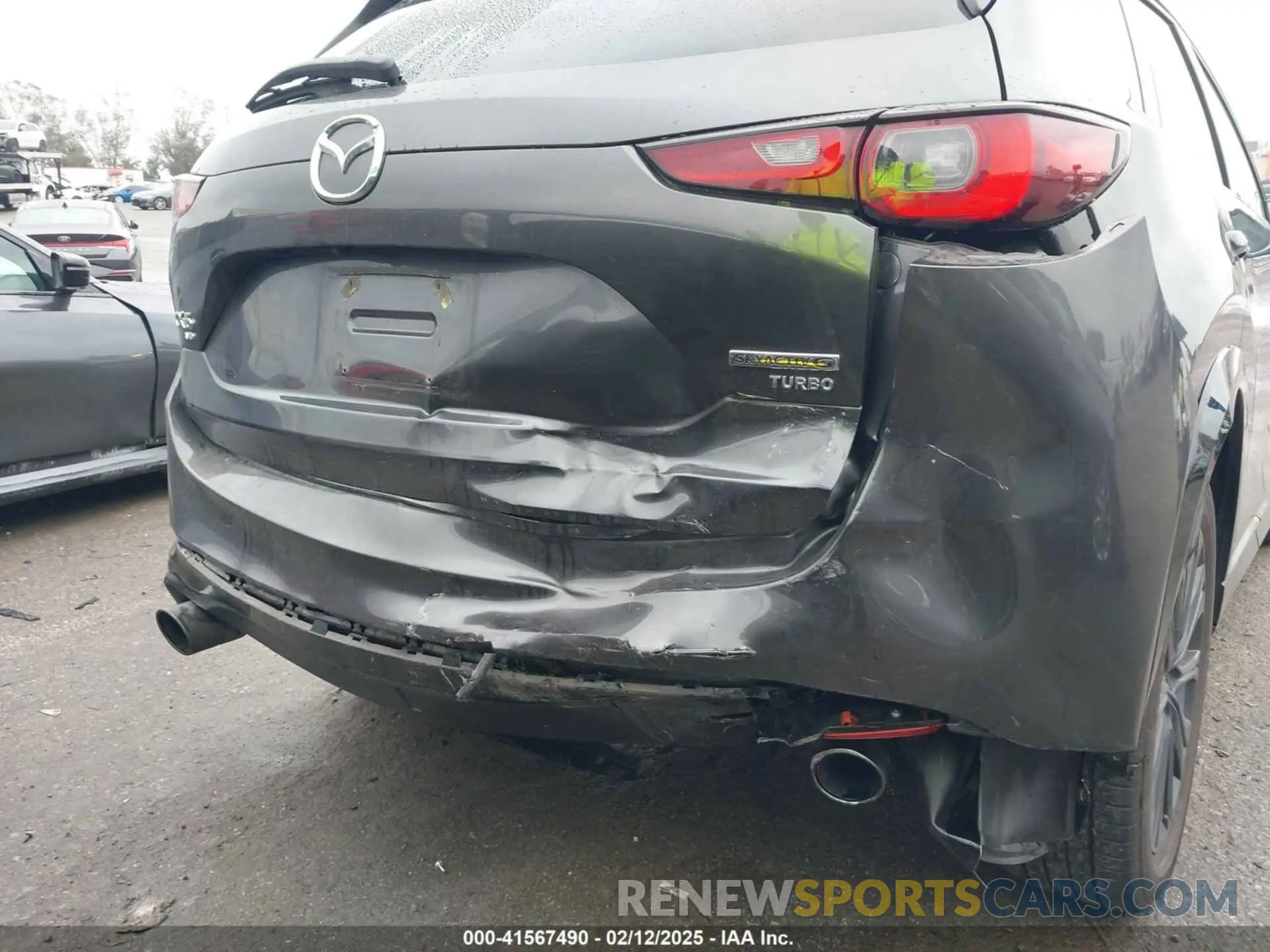 6 Photograph of a damaged car JM3KFBAY8N0647204 MAZDA CX-5 2022