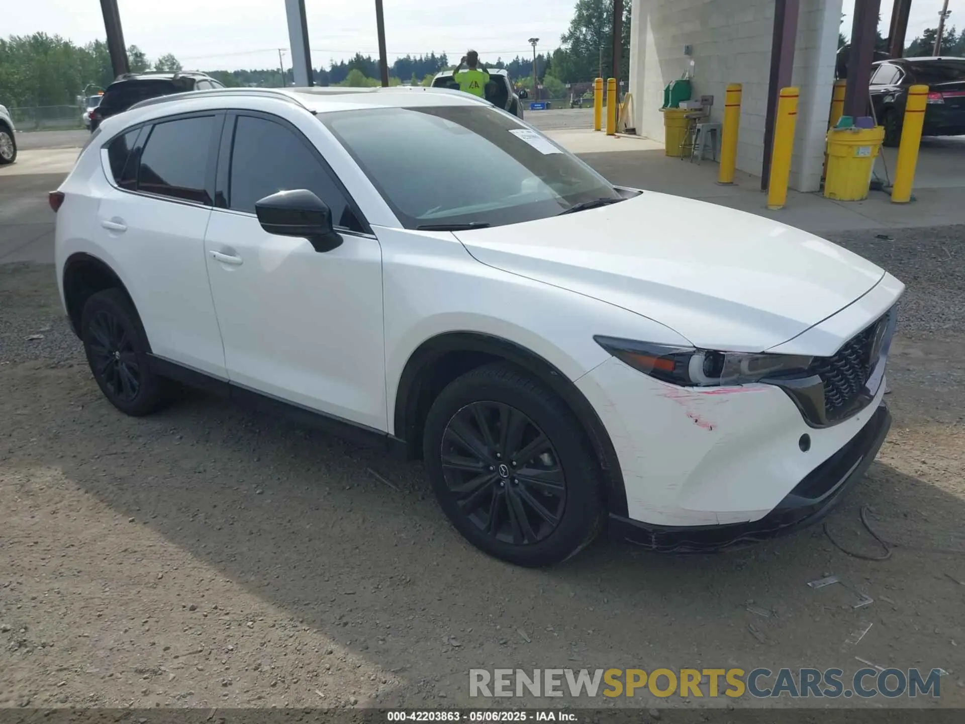 1 Photograph of a damaged car JM3KFBAY9N0552019 MAZDA CX-5 2022