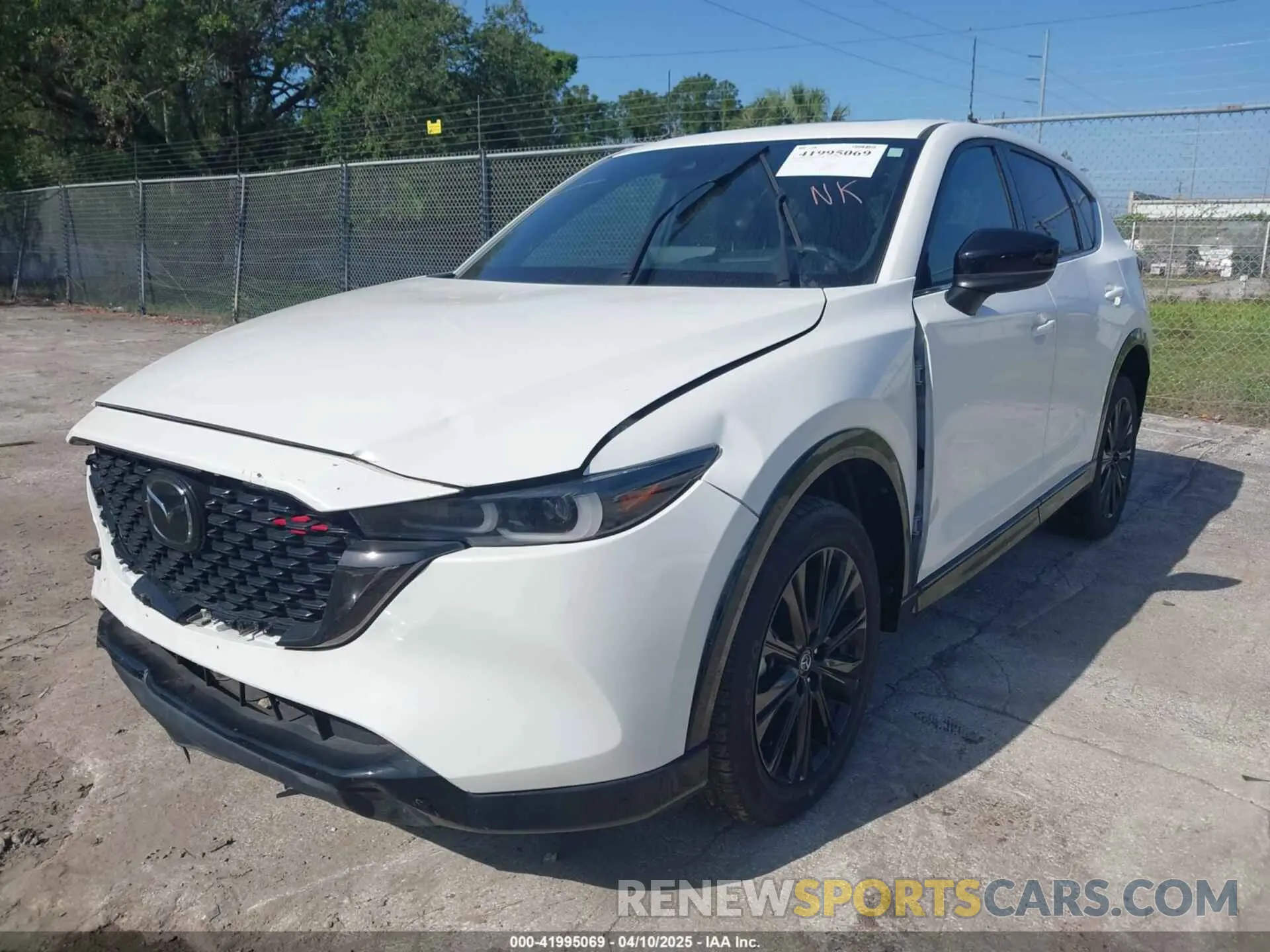 2 Photograph of a damaged car JM3KFBAY9N0555566 MAZDA CX-5 2022