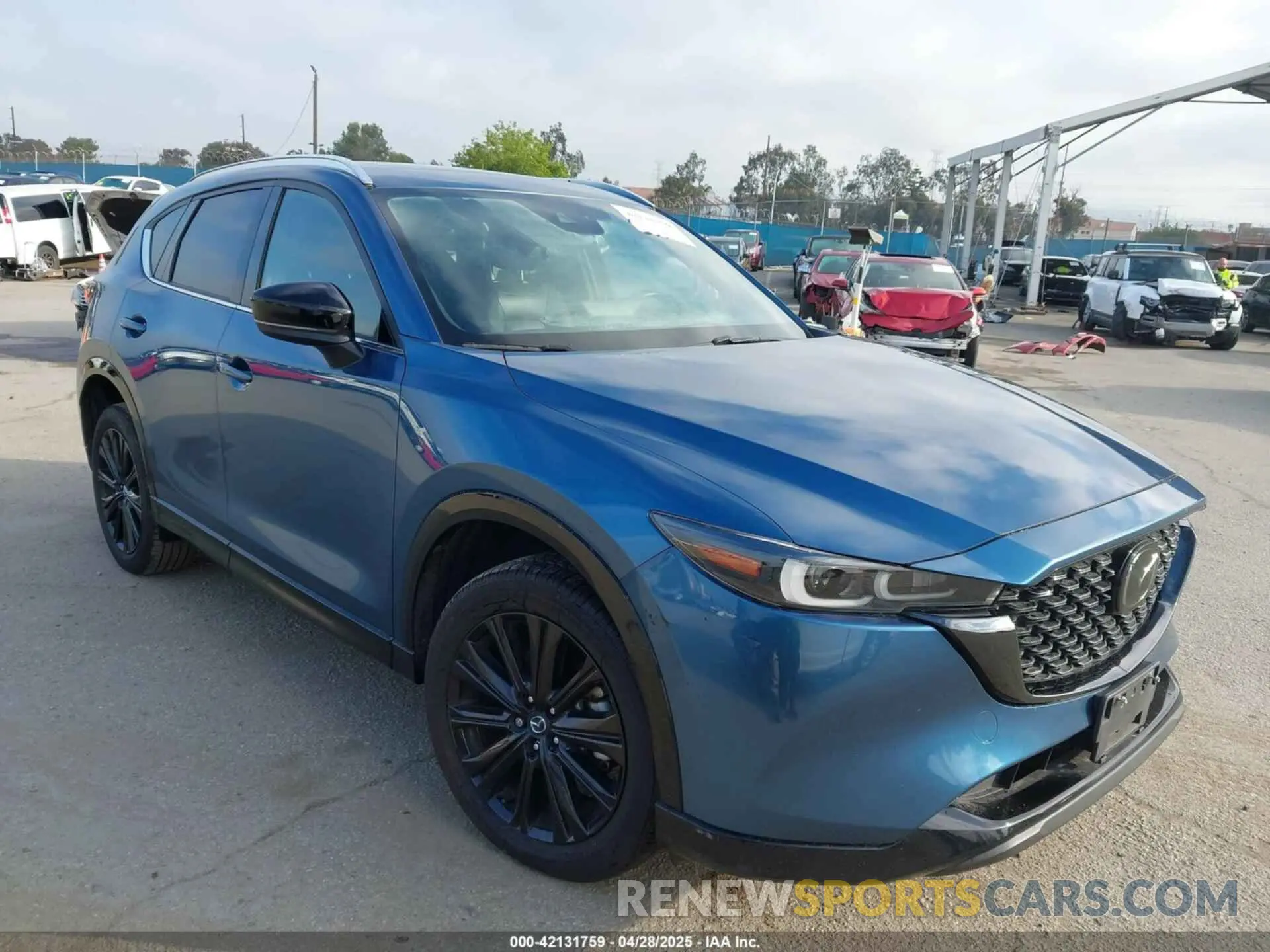 1 Photograph of a damaged car JM3KFBAYXN0607433 MAZDA CX-5 2022