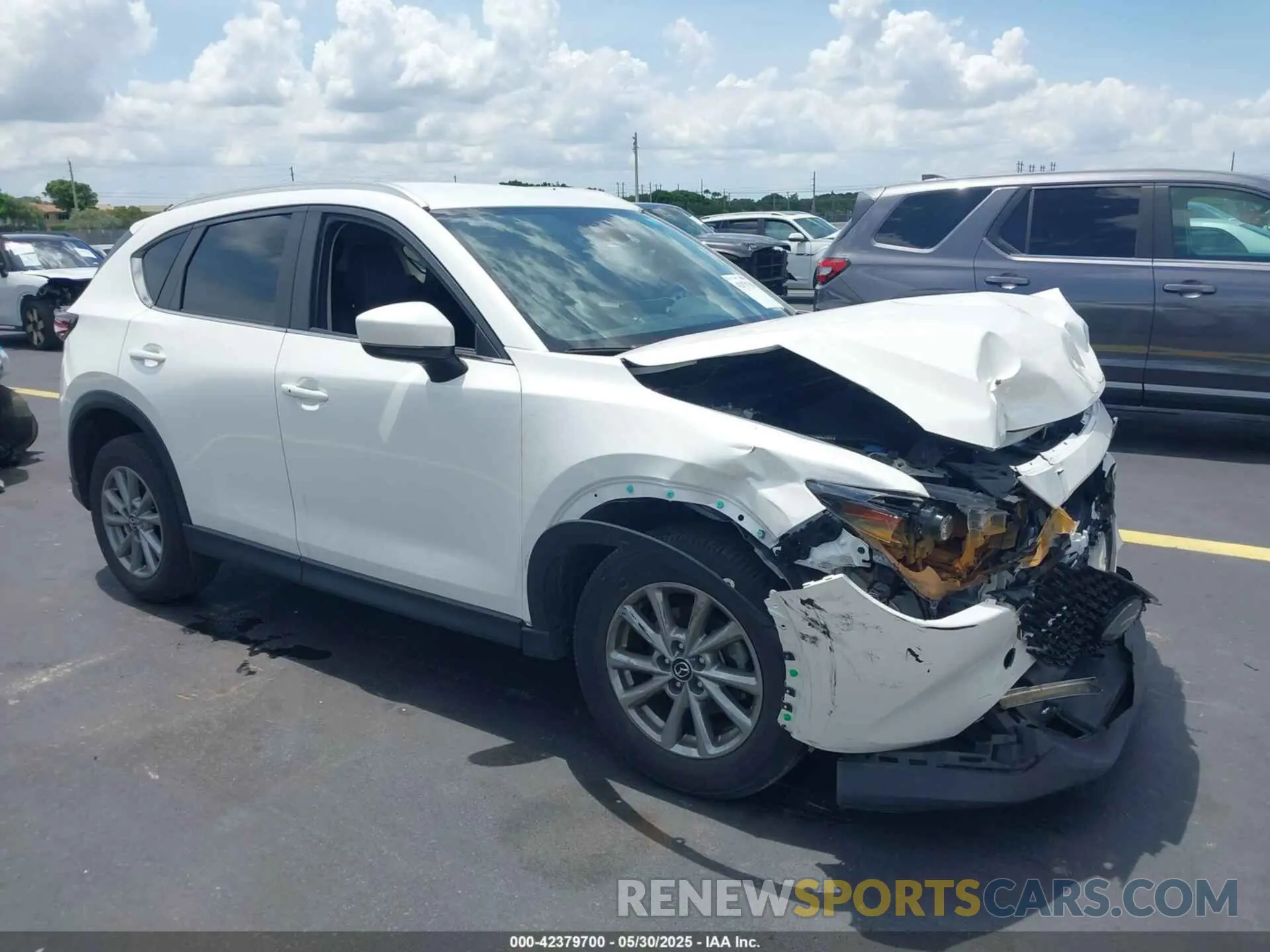 1 Photograph of a damaged car JM3KFBBM1N0612211 MAZDA CX-5 2022