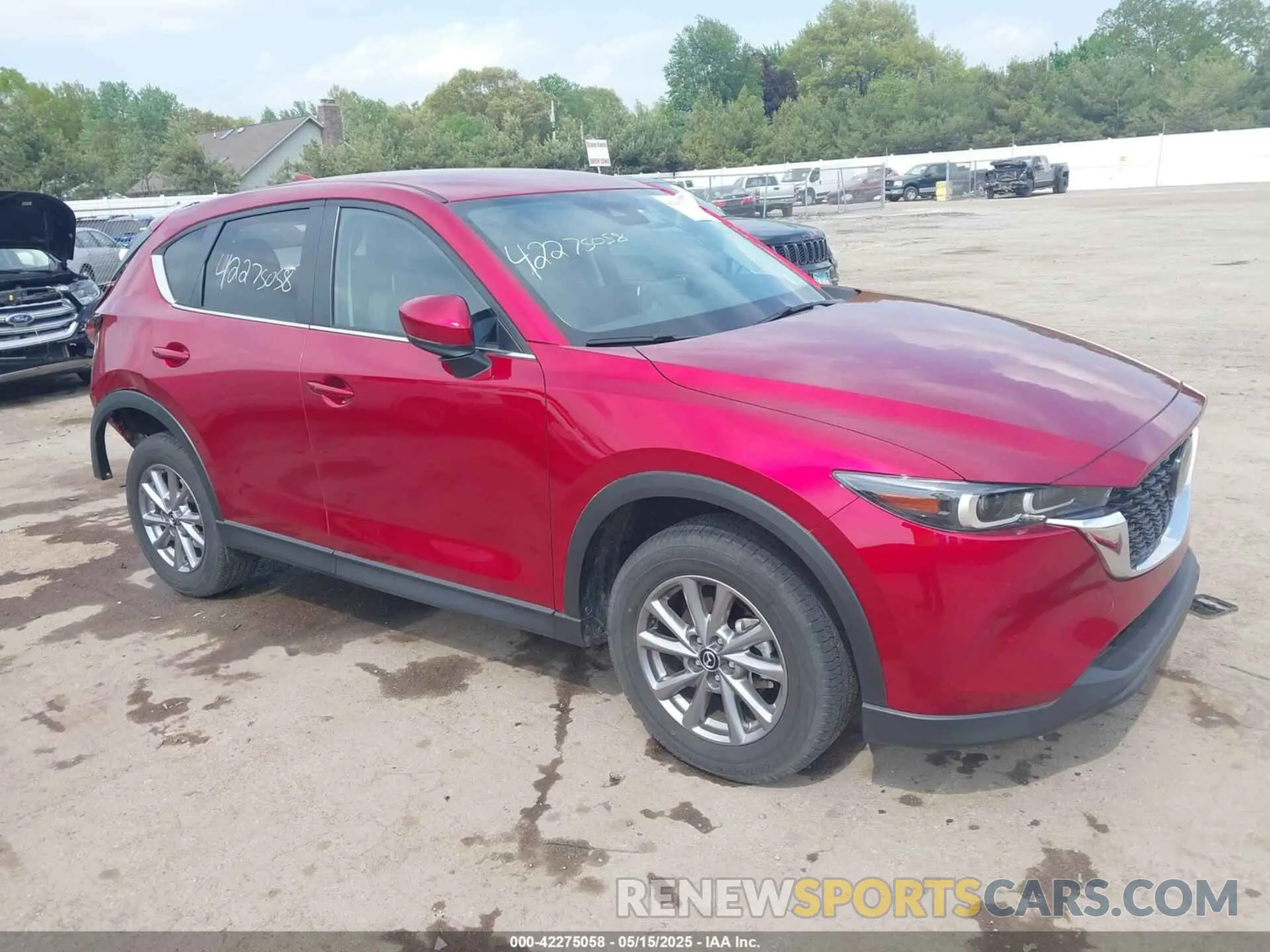 1 Photograph of a damaged car JM3KFBBM7N0528989 MAZDA CX-5 2022