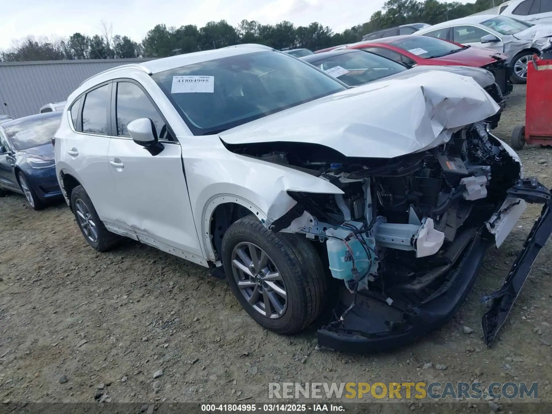 1 Фотография поврежденного автомобиля JM3KFBBMXN0539159 MAZDA CX-5 2022