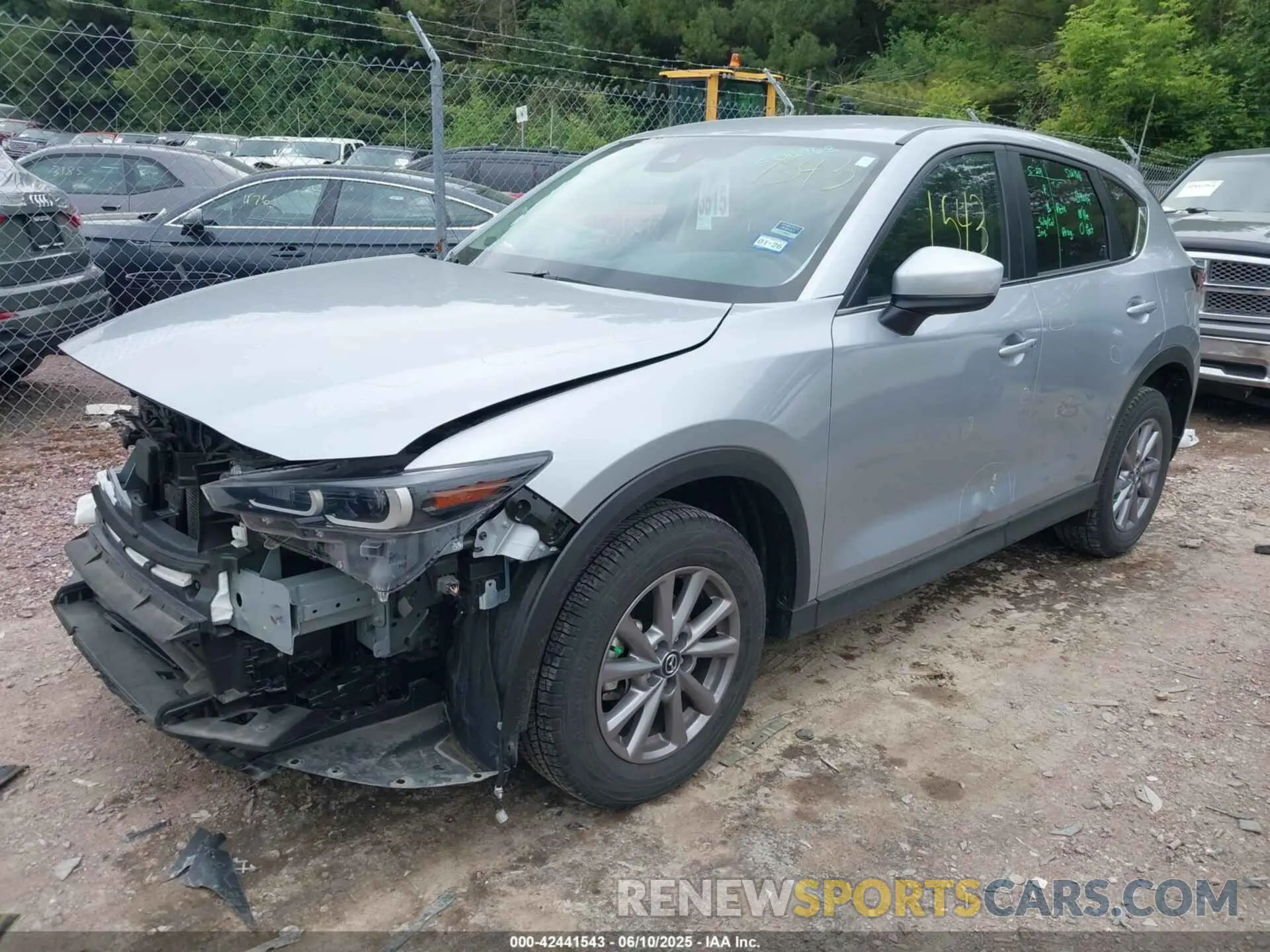2 Photograph of a damaged car JM3KFBBMXN1528592 MAZDA CX-5 2022
