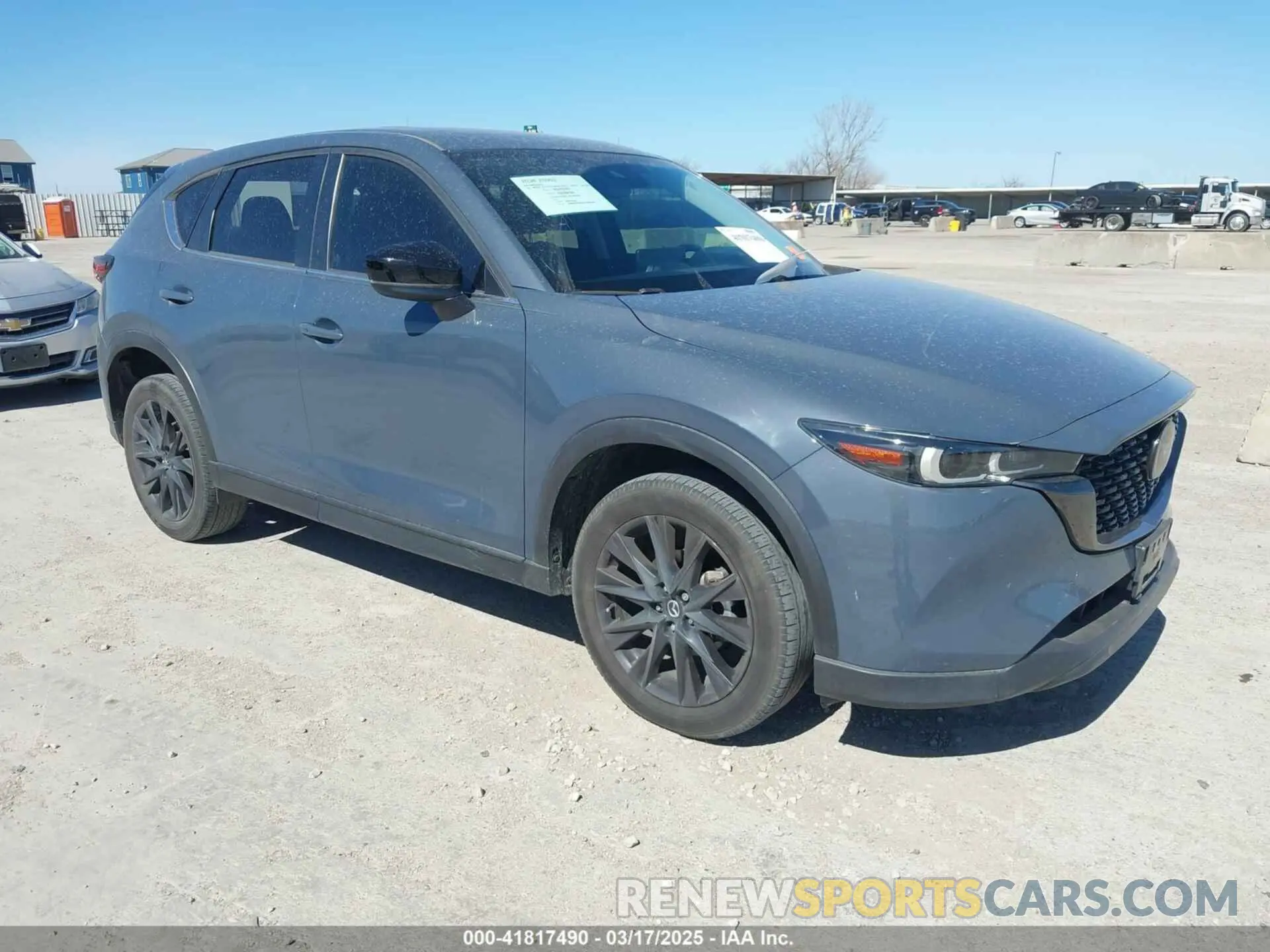 1 Photograph of a damaged car JM3KFBCM2N1568132 MAZDA CX-5 2022
