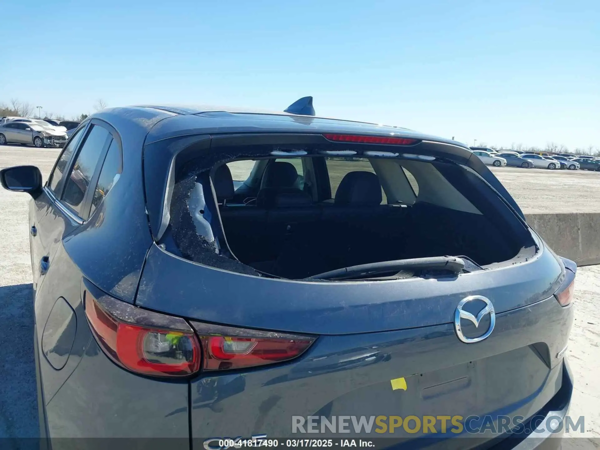 6 Photograph of a damaged car JM3KFBCM2N1568132 MAZDA CX-5 2022