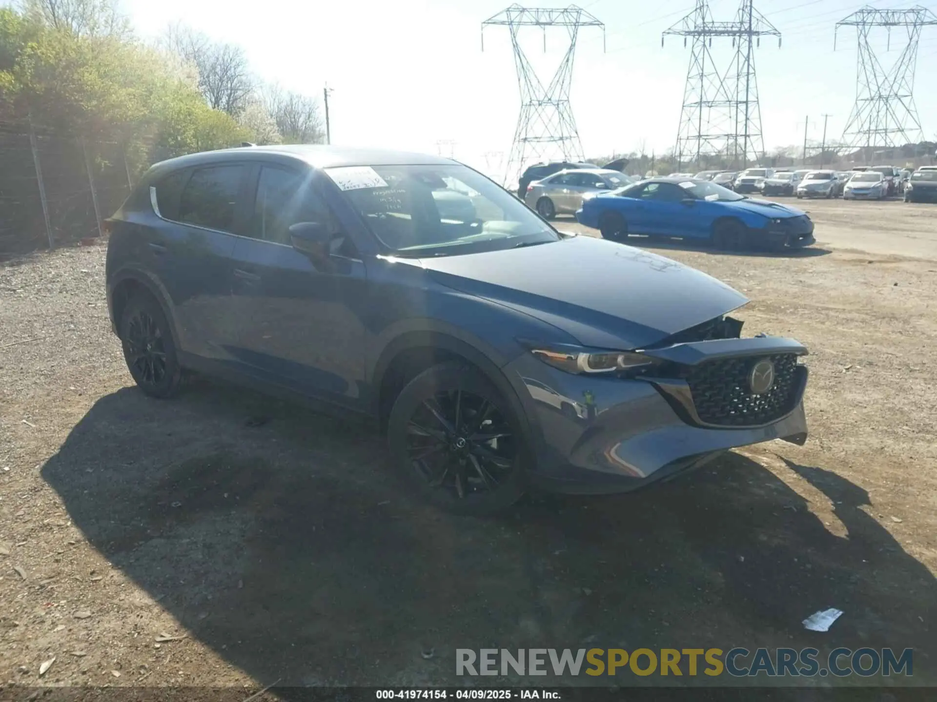 1 Photograph of a damaged car JM3KFBCM2N1583066 MAZDA CX-5 2022