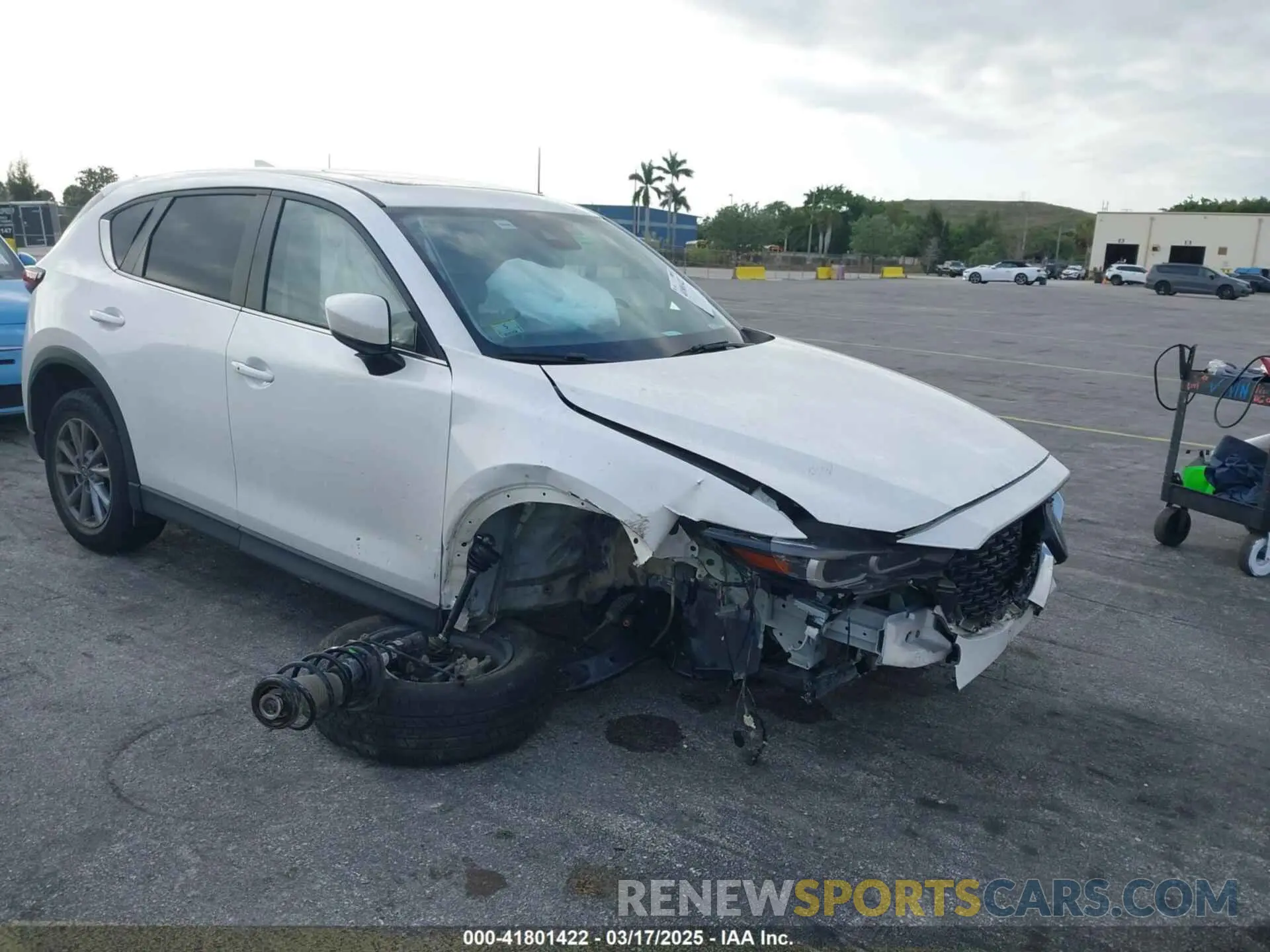 1 Photograph of a damaged car JM3KFBCM3N0570607 MAZDA CX-5 2022