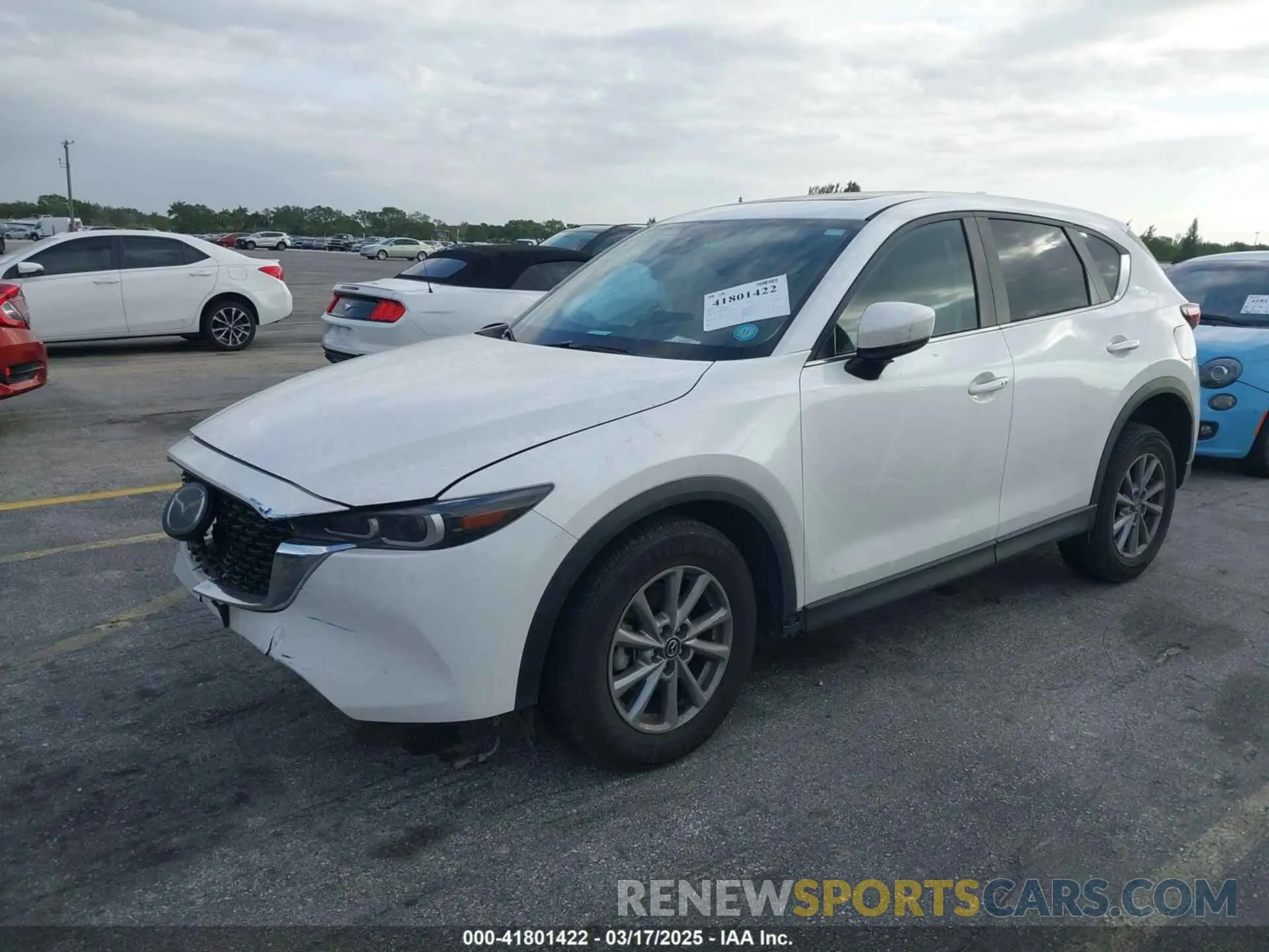 2 Photograph of a damaged car JM3KFBCM3N0570607 MAZDA CX-5 2022
