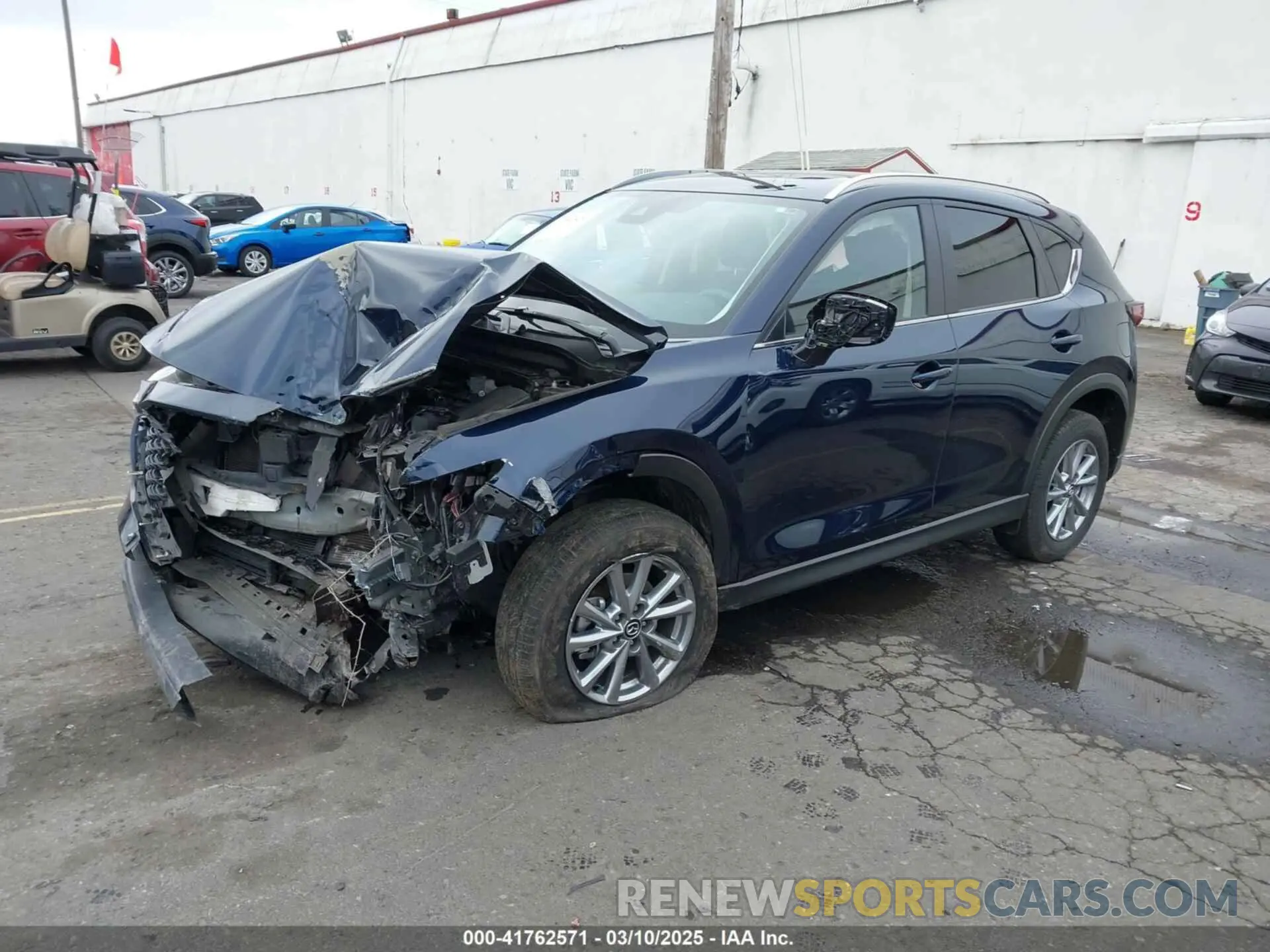 2 Фотография поврежденного автомобиля JM3KFBCM6N0602773 MAZDA CX-5 2022