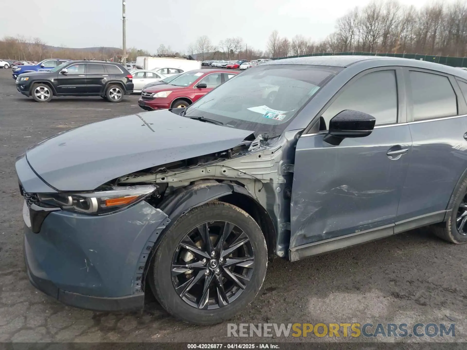 6 Photograph of a damaged car JM3KFBCM9N1538707 MAZDA CX-5 2022