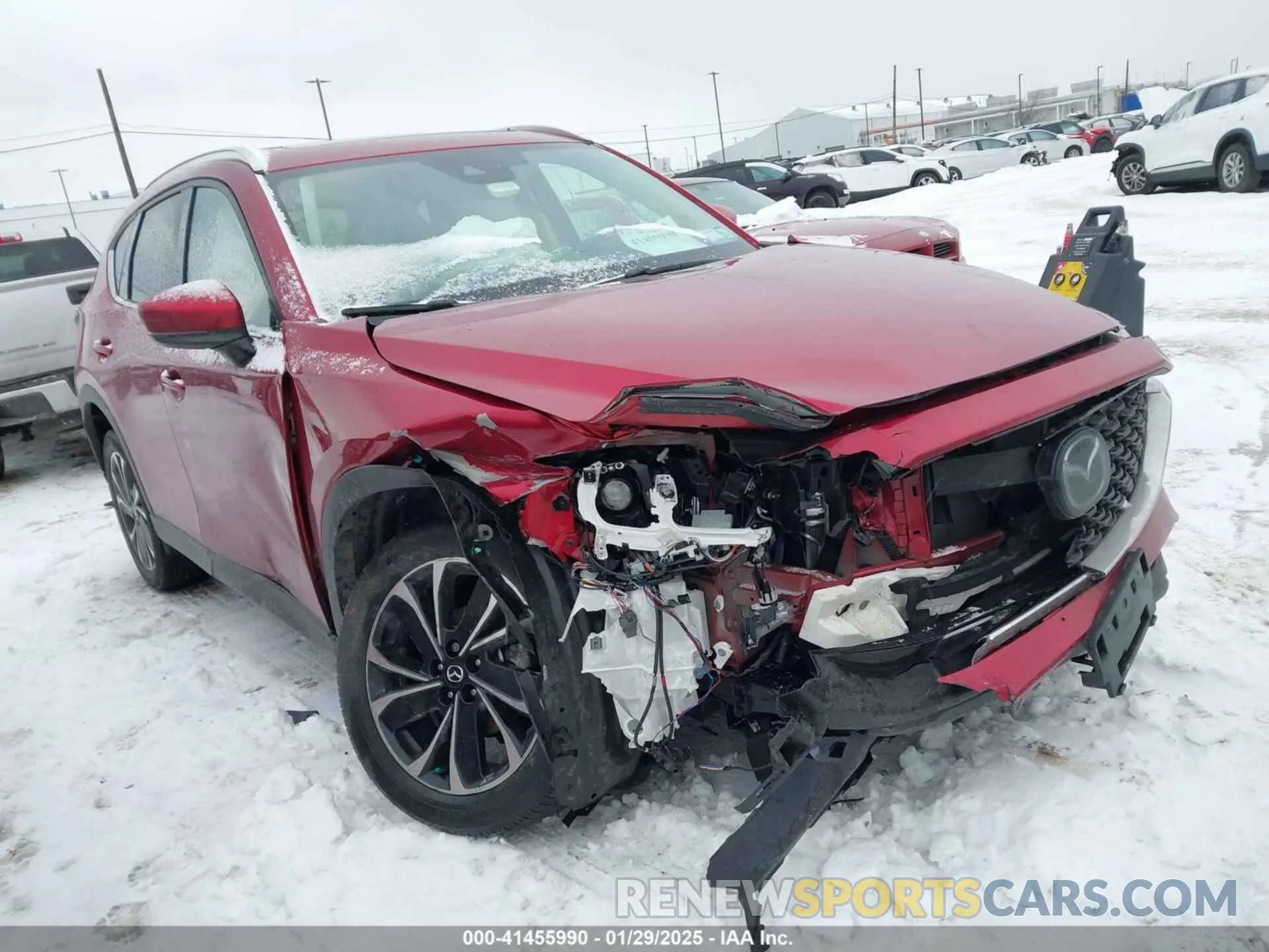 1 Photograph of a damaged car JM3KFBDM0N1628116 MAZDA CX-5 2022