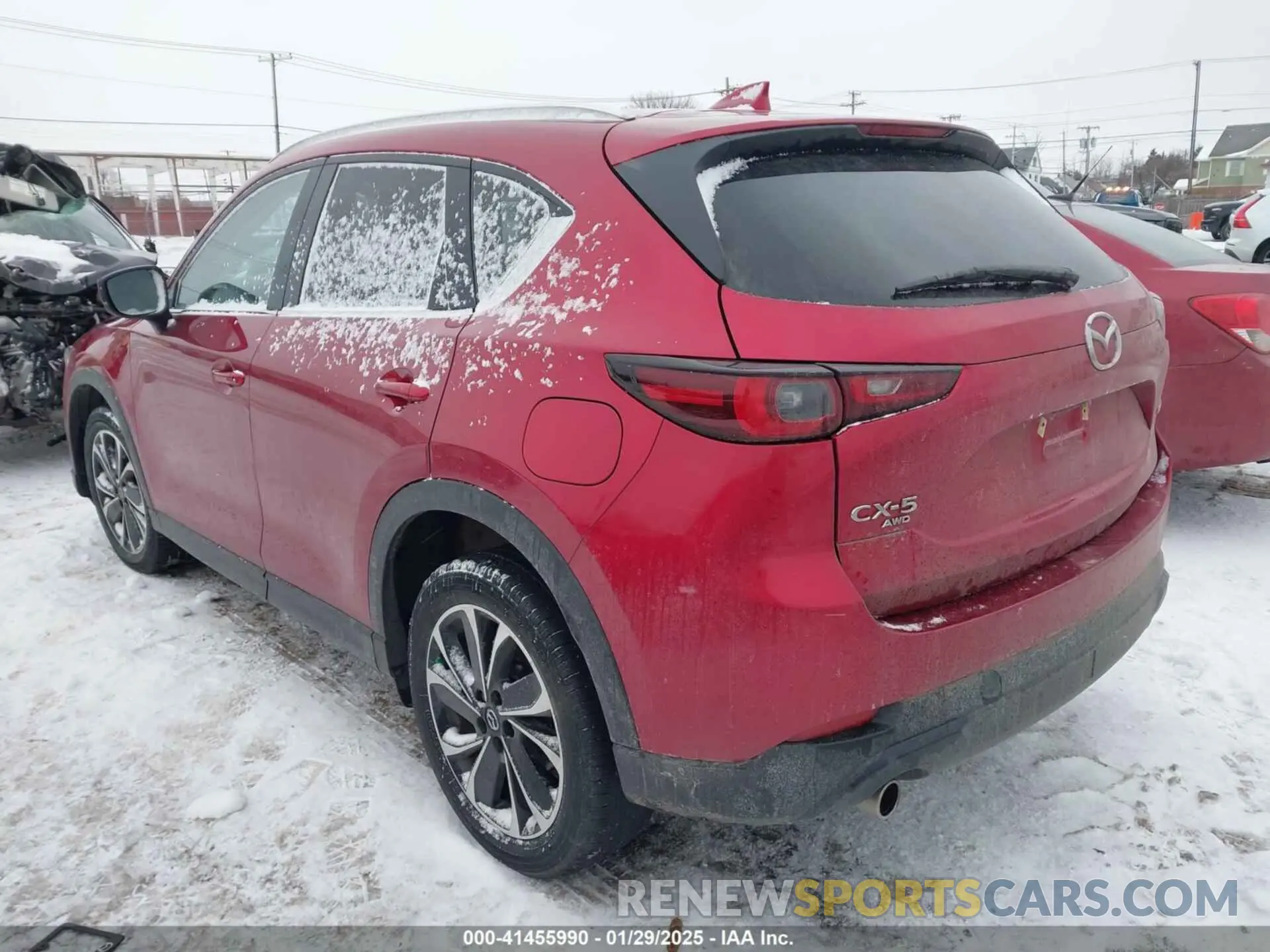 3 Photograph of a damaged car JM3KFBDM0N1628116 MAZDA CX-5 2022