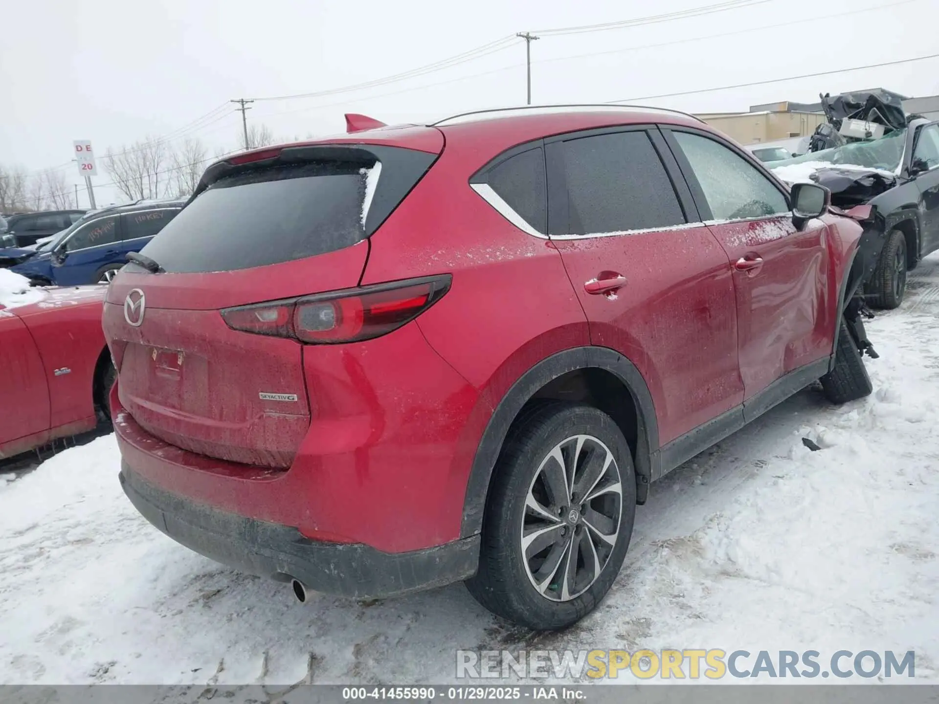 4 Photograph of a damaged car JM3KFBDM0N1628116 MAZDA CX-5 2022