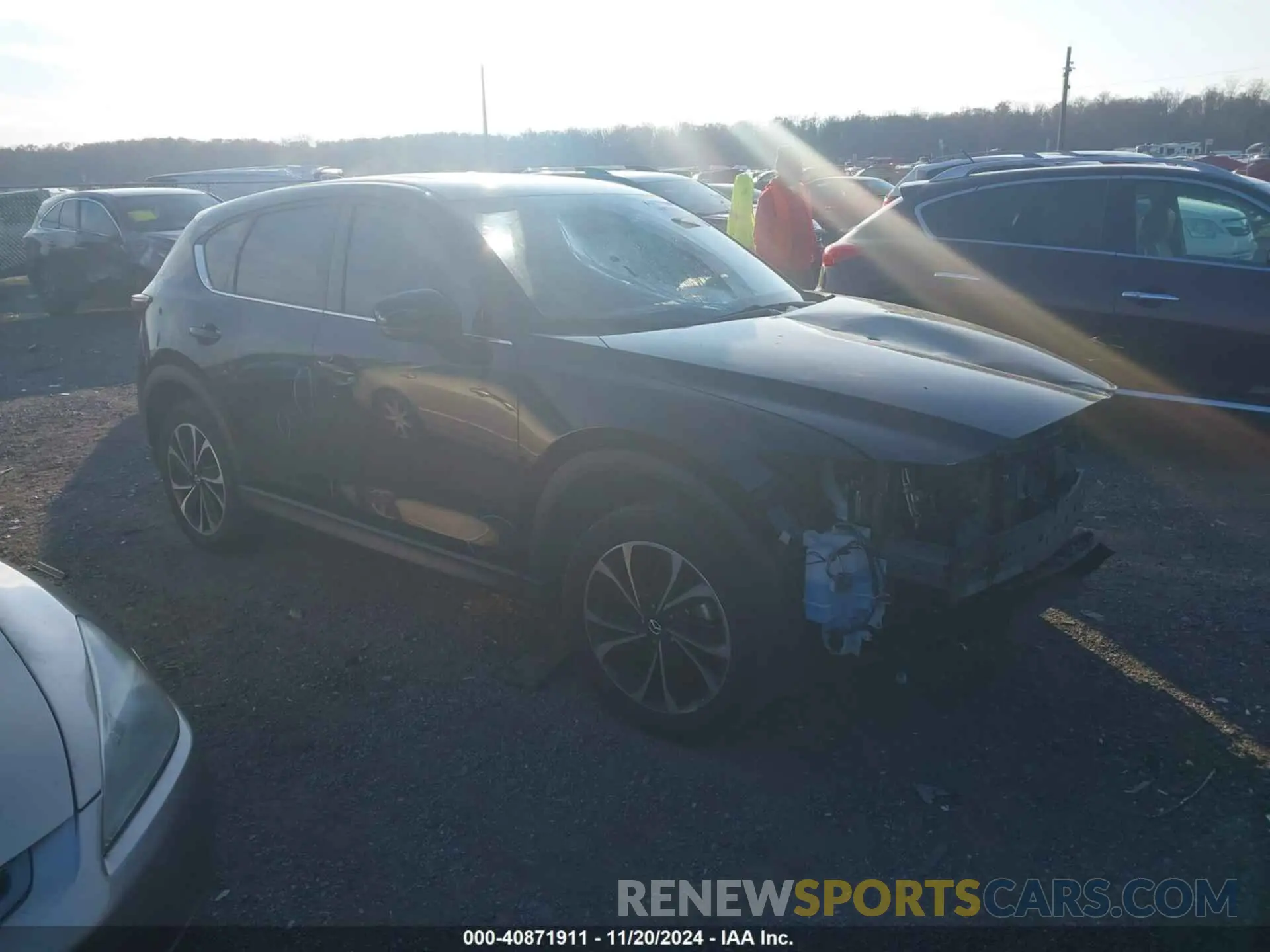1 Photograph of a damaged car JM3KFBDM1N1537243 MAZDA CX-5 2022