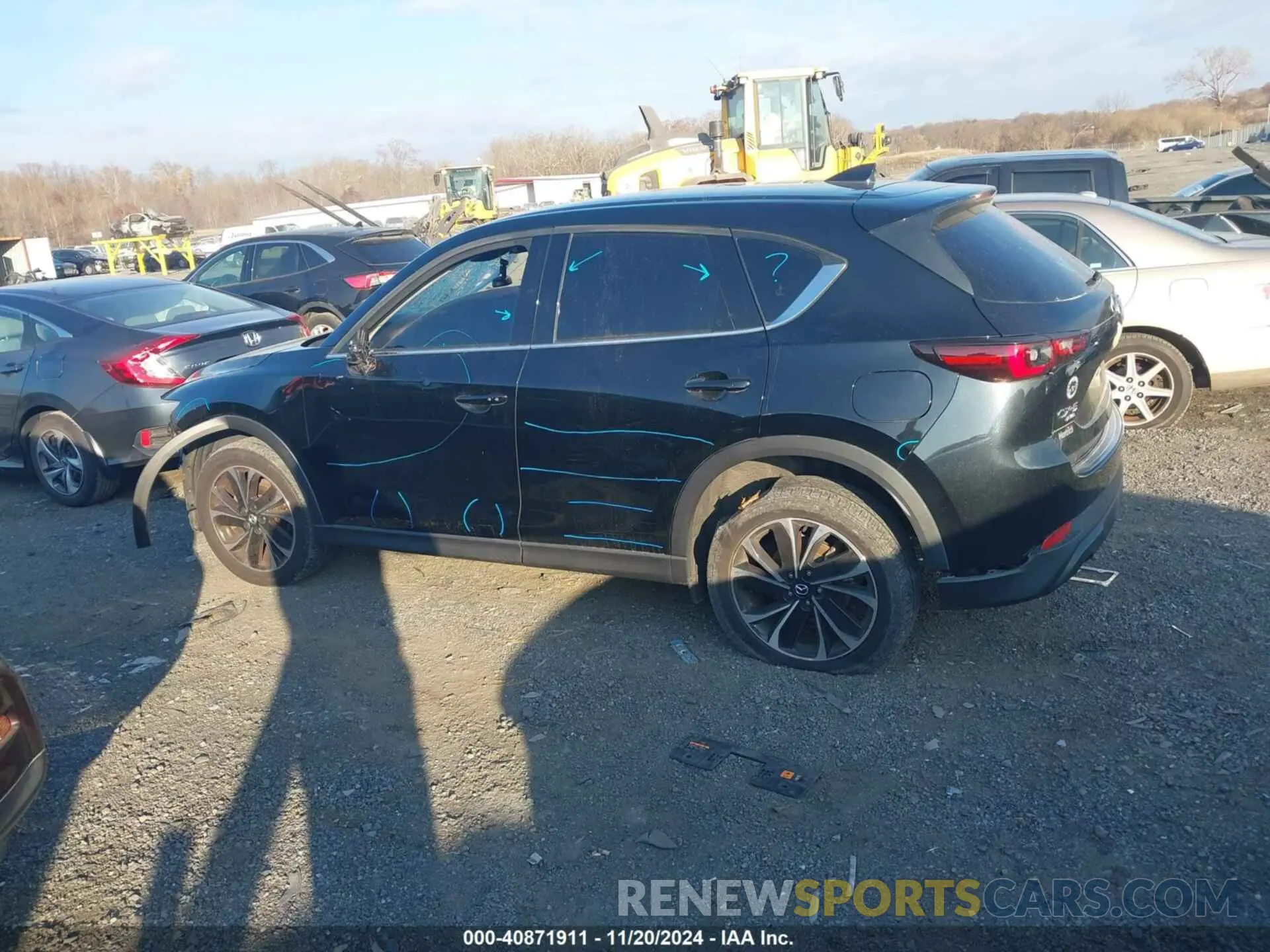 14 Photograph of a damaged car JM3KFBDM1N1537243 MAZDA CX-5 2022