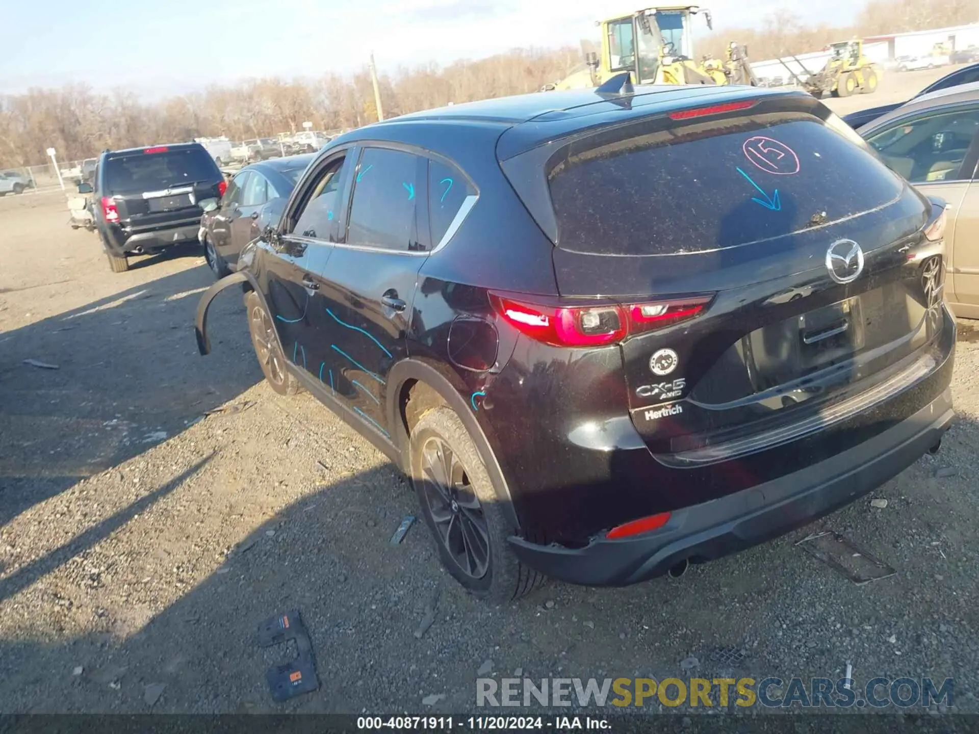 3 Photograph of a damaged car JM3KFBDM1N1537243 MAZDA CX-5 2022