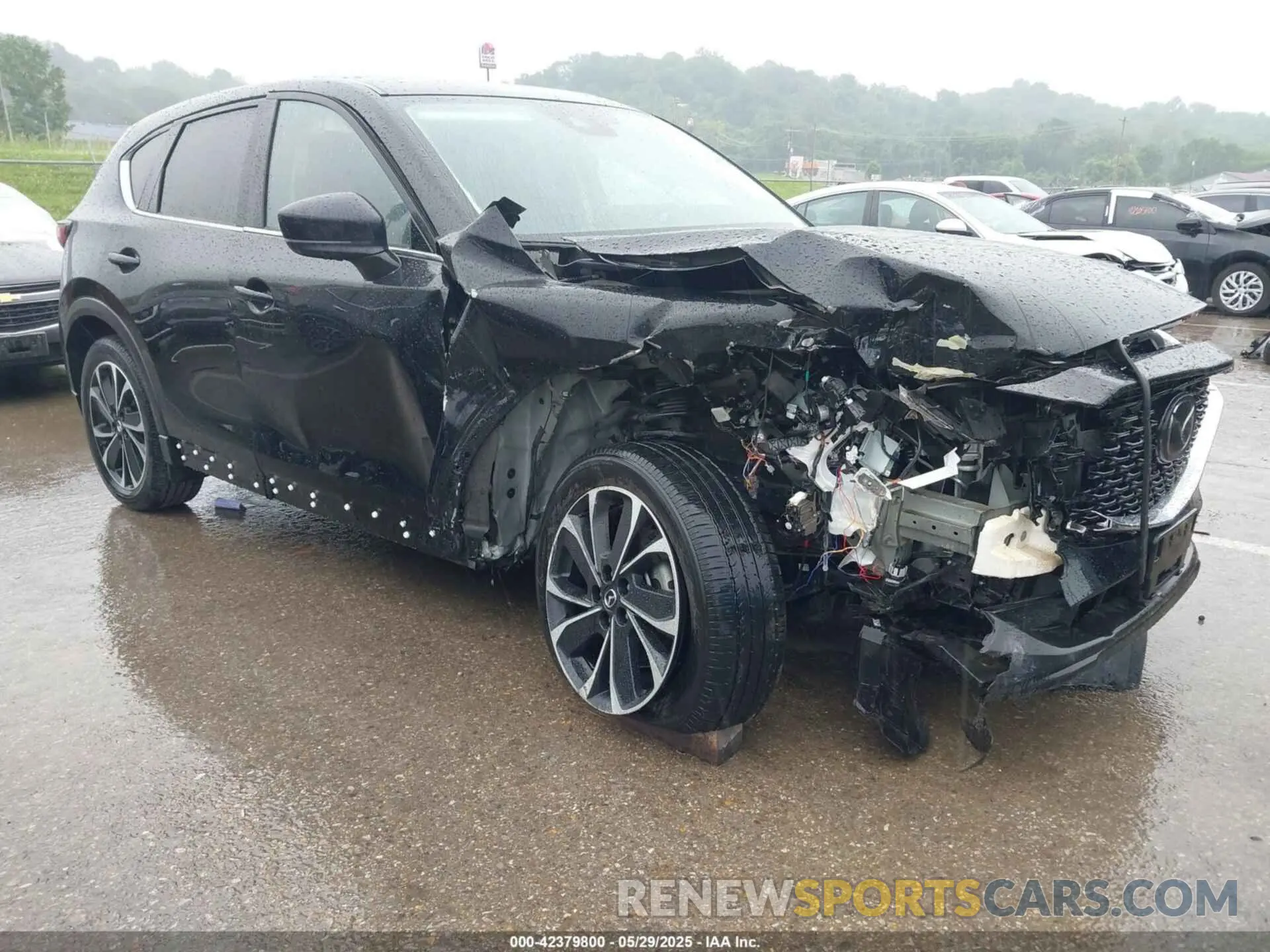 1 Photograph of a damaged car JM3KFBDM1N1572865 MAZDA CX-5 2022