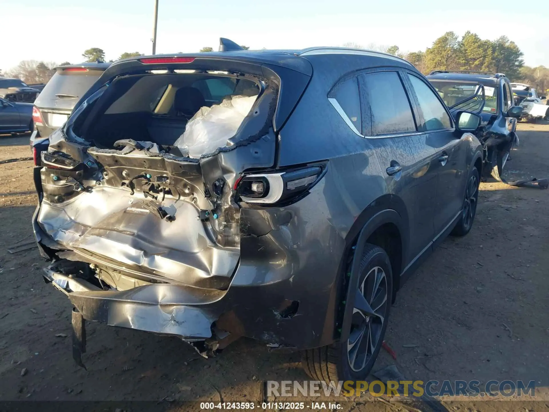 4 Photograph of a damaged car JM3KFBDM3N0648088 MAZDA CX-5 2022