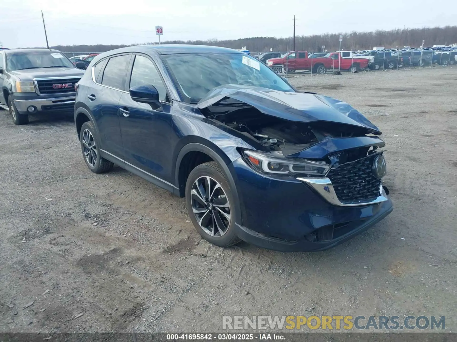 1 Фотография поврежденного автомобиля JM3KFBDM4N1528813 MAZDA CX-5 2022