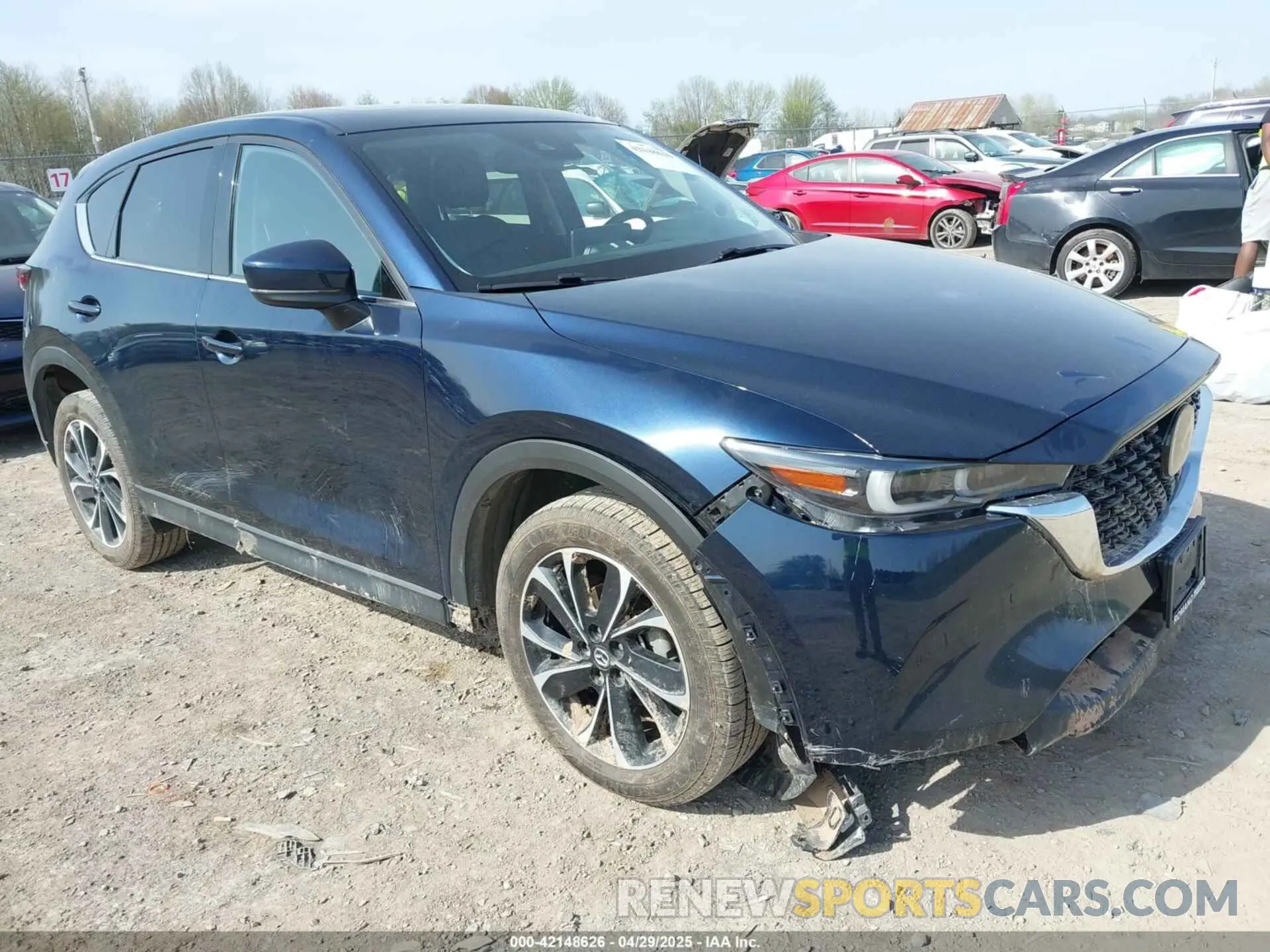 1 Photograph of a damaged car JM3KFBDM7N0614073 MAZDA CX-5 2022