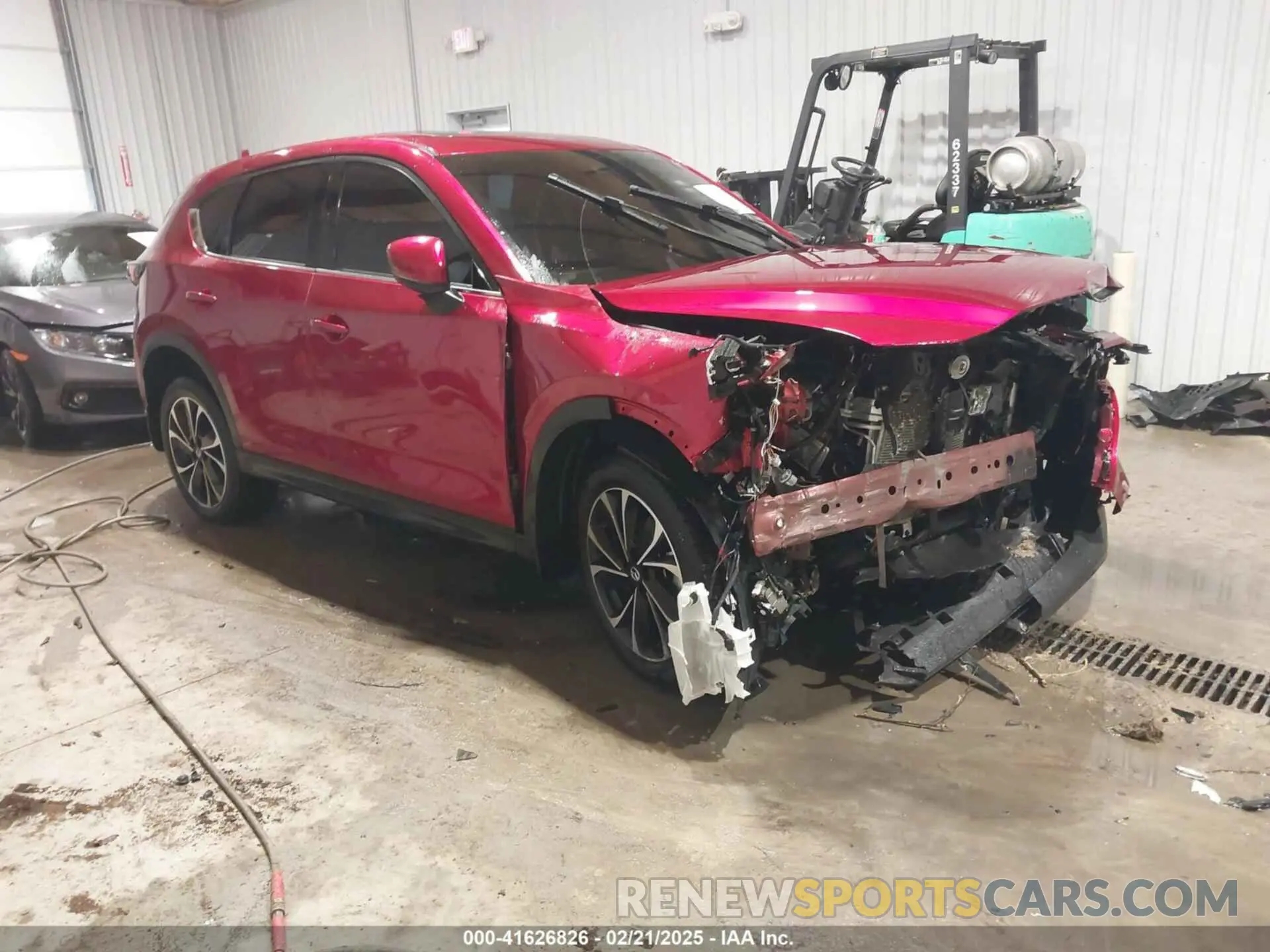1 Фотография поврежденного автомобиля JM3KFBDMXN0548912 MAZDA CX-5 2022