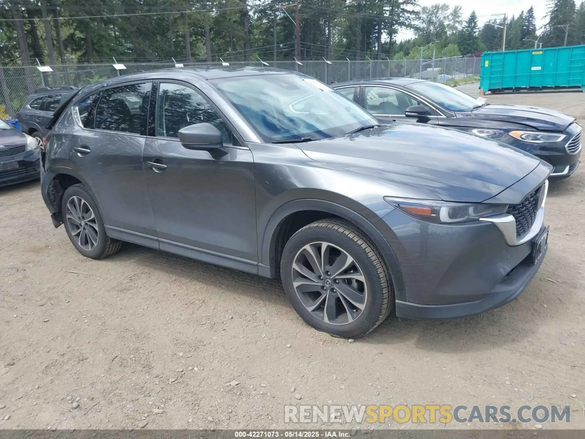 1 Photograph of a damaged car JM3KFBEM0N0621817 MAZDA CX-5 2022