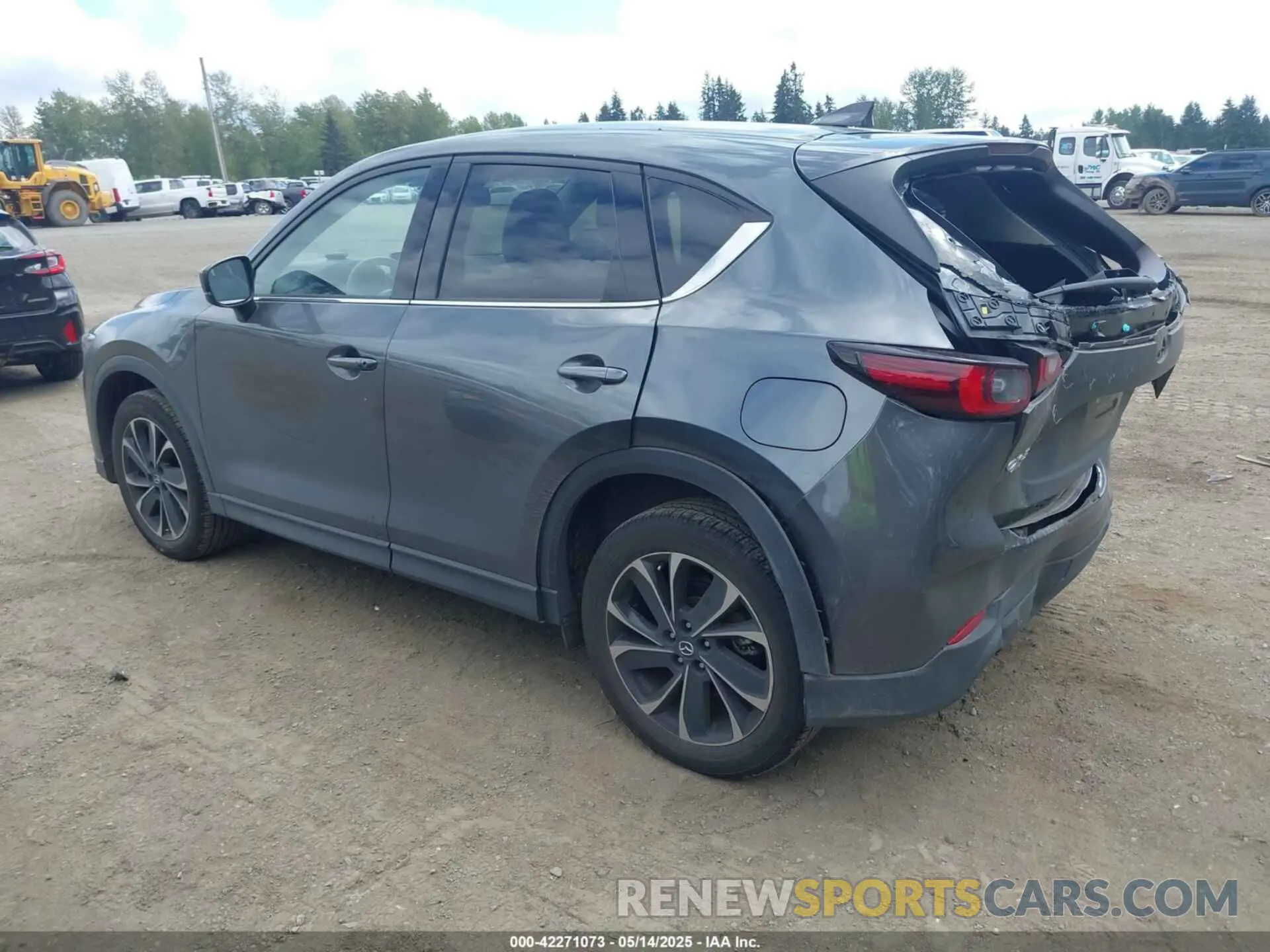 3 Photograph of a damaged car JM3KFBEM0N0621817 MAZDA CX-5 2022