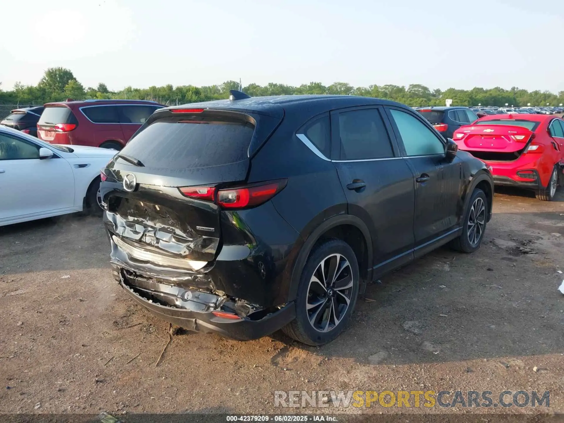 4 Фотография поврежденного автомобиля JM3KFBEMXN0552070 MAZDA CX-5 2022