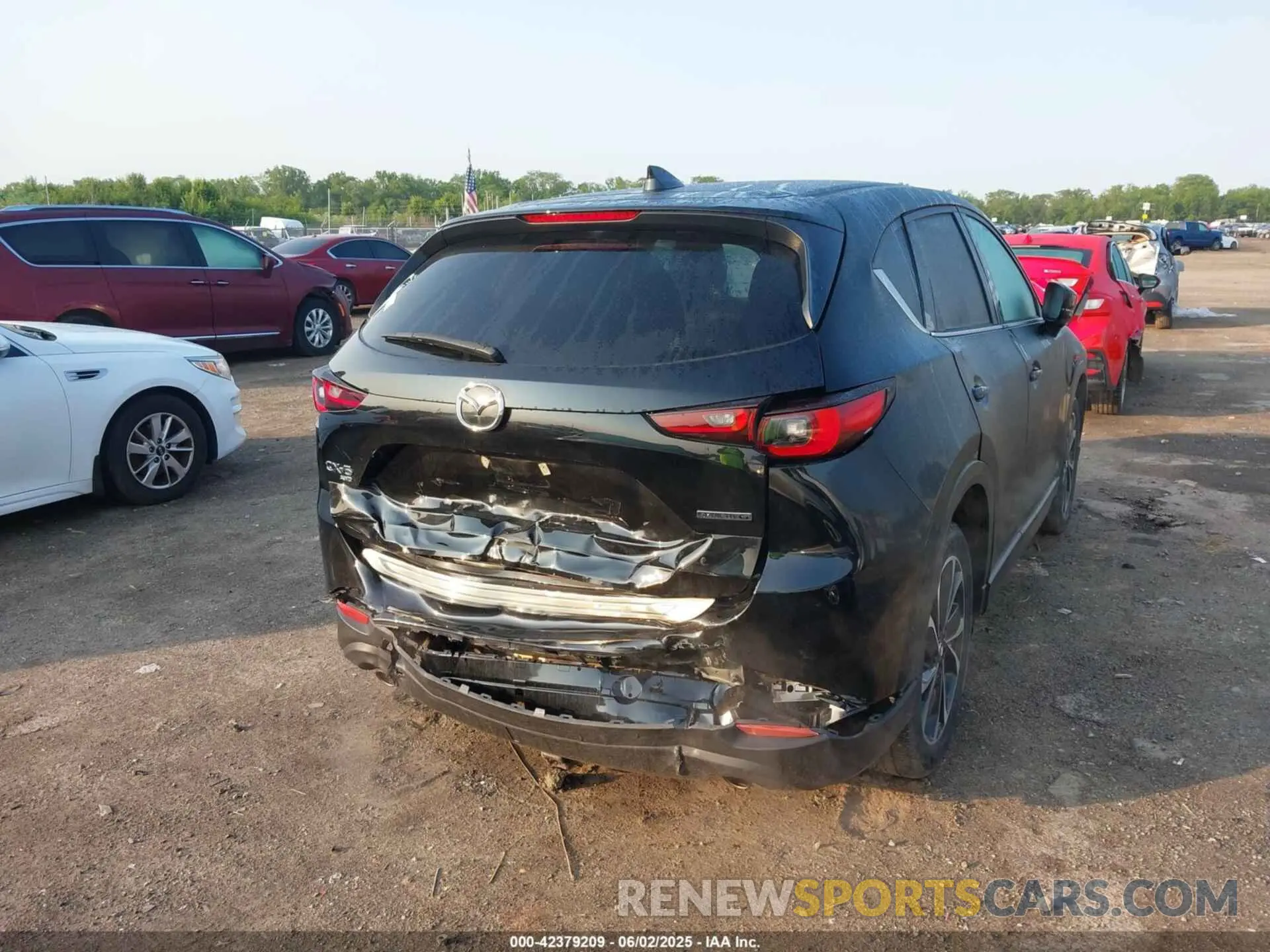 6 Фотография поврежденного автомобиля JM3KFBEMXN0552070 MAZDA CX-5 2022