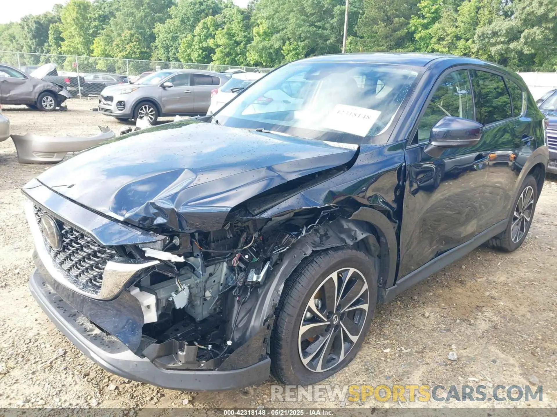 6 Photograph of a damaged car JM3KFBEMXN1537398 MAZDA CX-5 2022