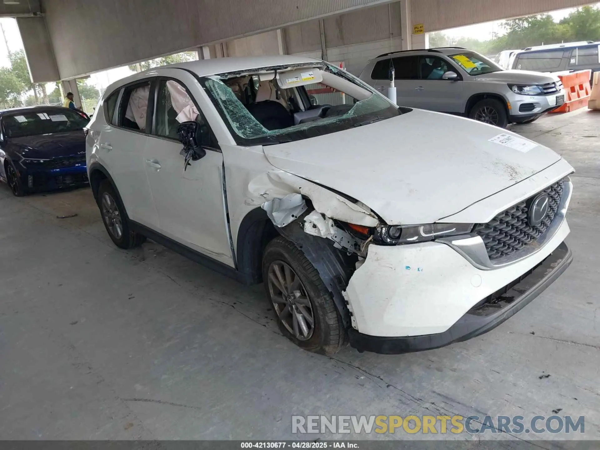 1 Photograph of a damaged car JM3KFBAM0P0168663 MAZDA CX-5 2023