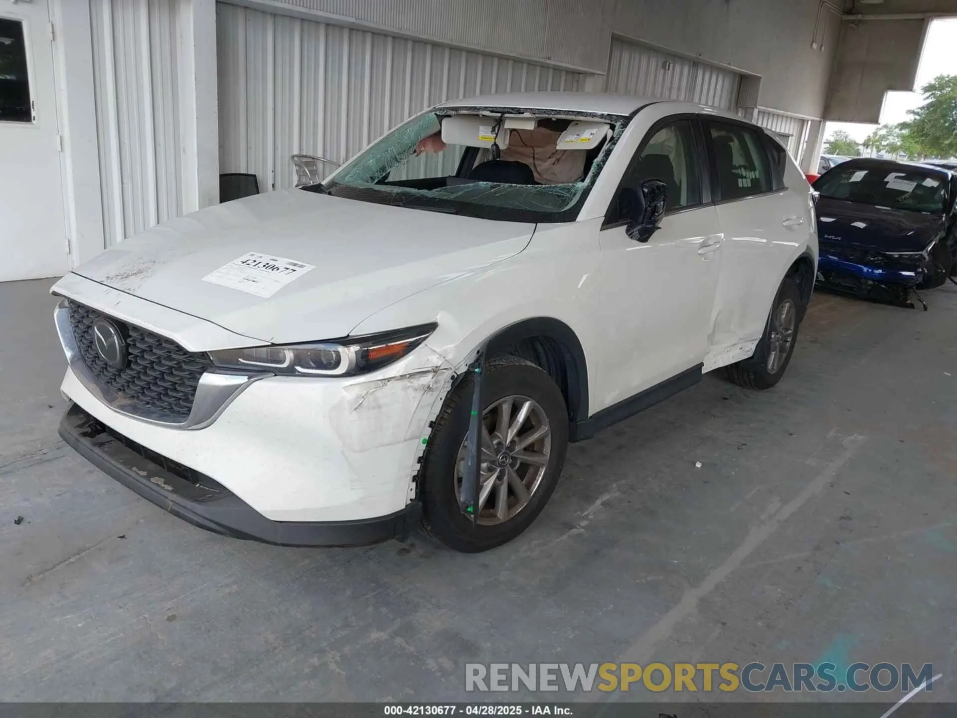 2 Photograph of a damaged car JM3KFBAM0P0168663 MAZDA CX-5 2023