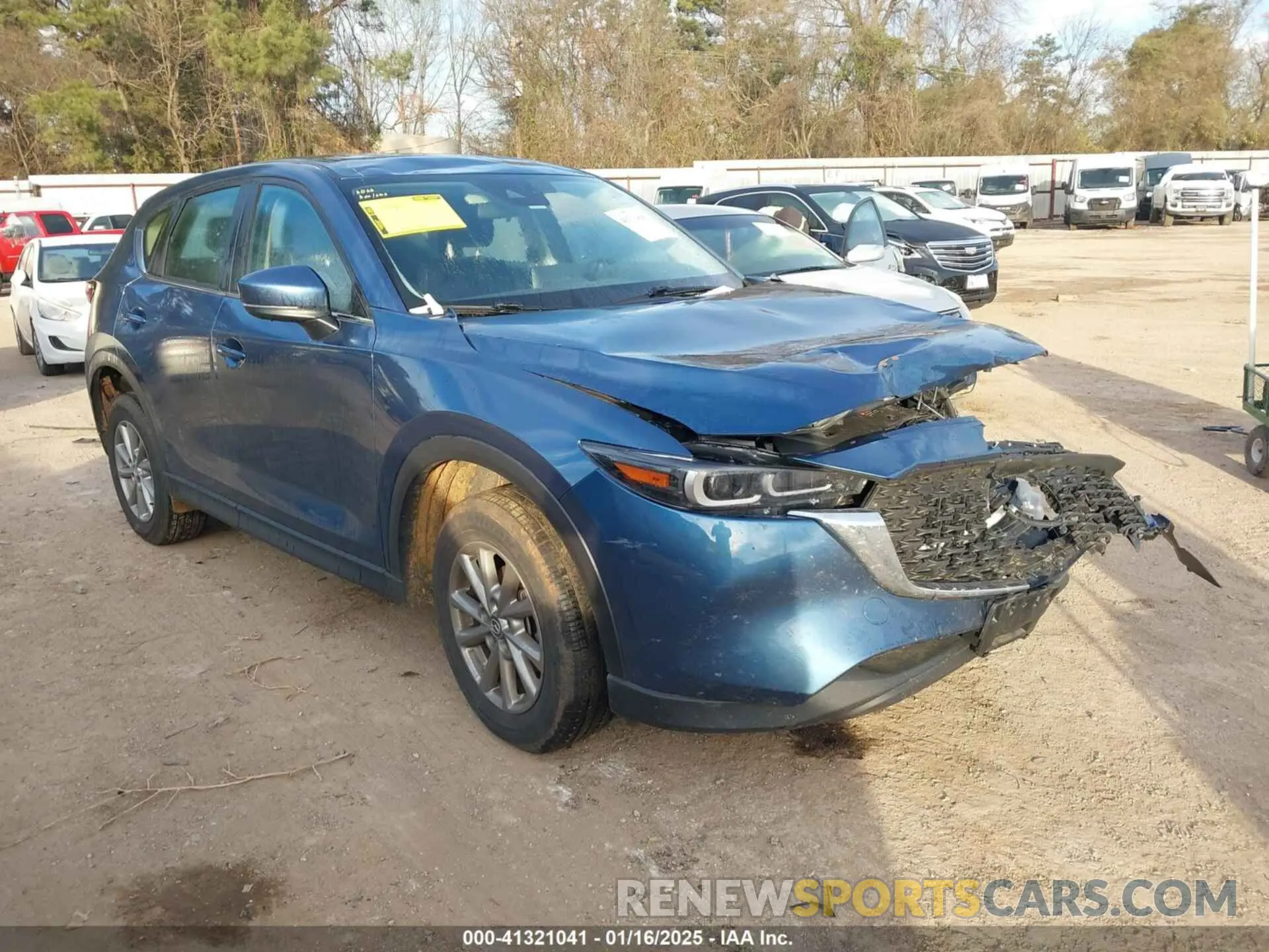 1 Фотография поврежденного автомобиля JM3KFBAM3P0284827 MAZDA CX-5 2023