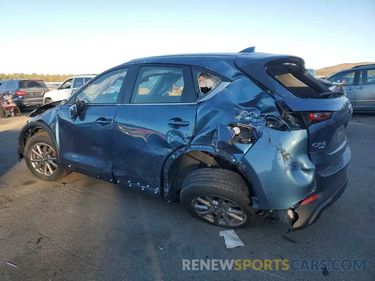 2 Photograph of a damaged car JM3KFBAM5P0228761 MAZDA CX-5 2023