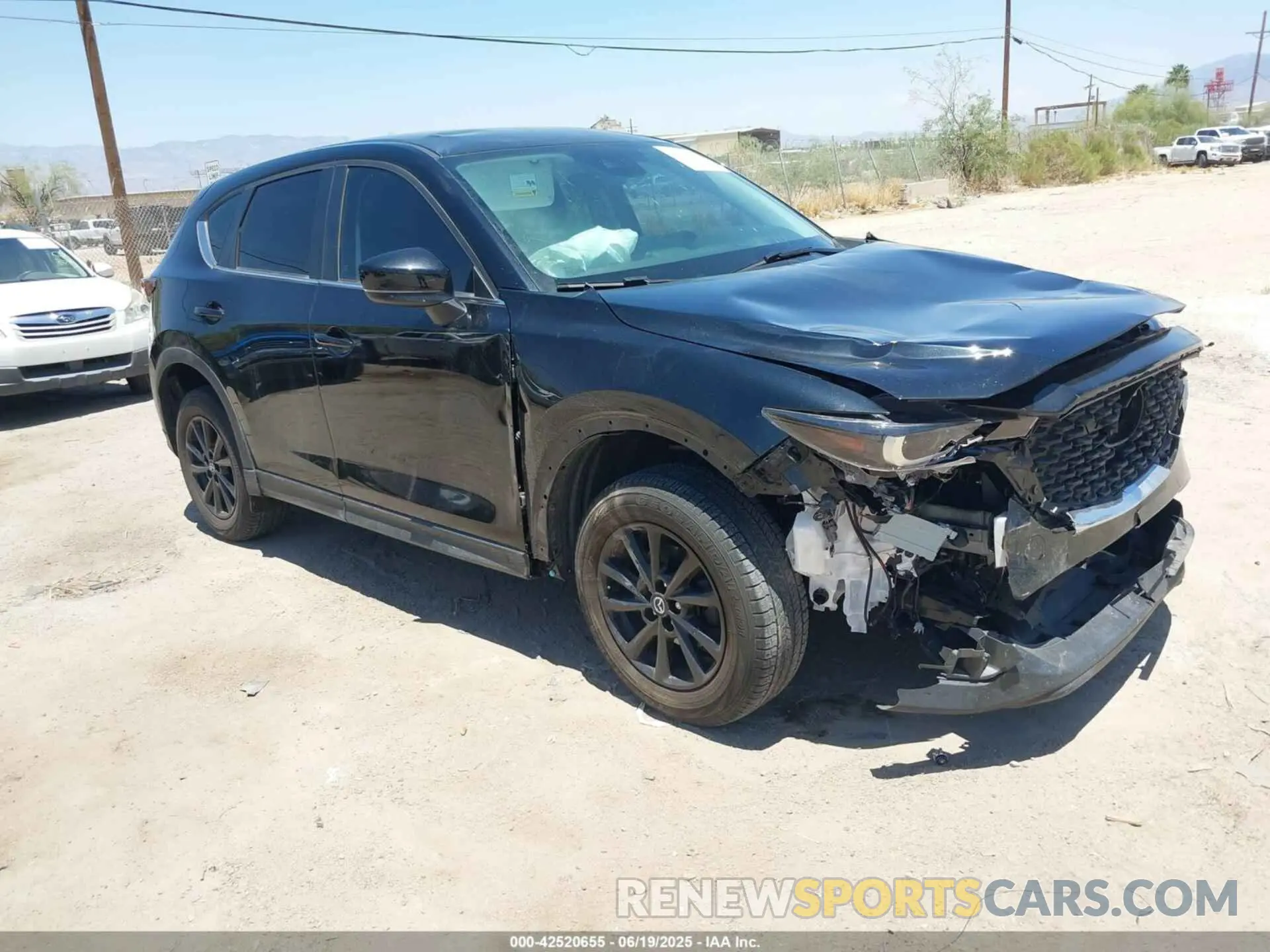 1 Photograph of a damaged car JM3KFBAM5P0247603 MAZDA CX-5 2023