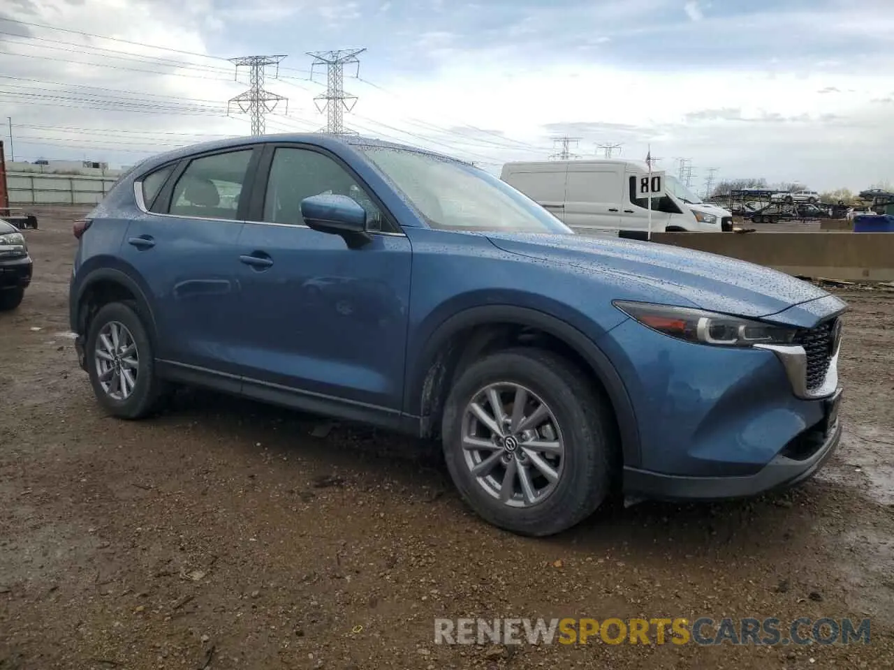 4 Photograph of a damaged car JM3KFBAMXP0201233 MAZDA CX-5 2023