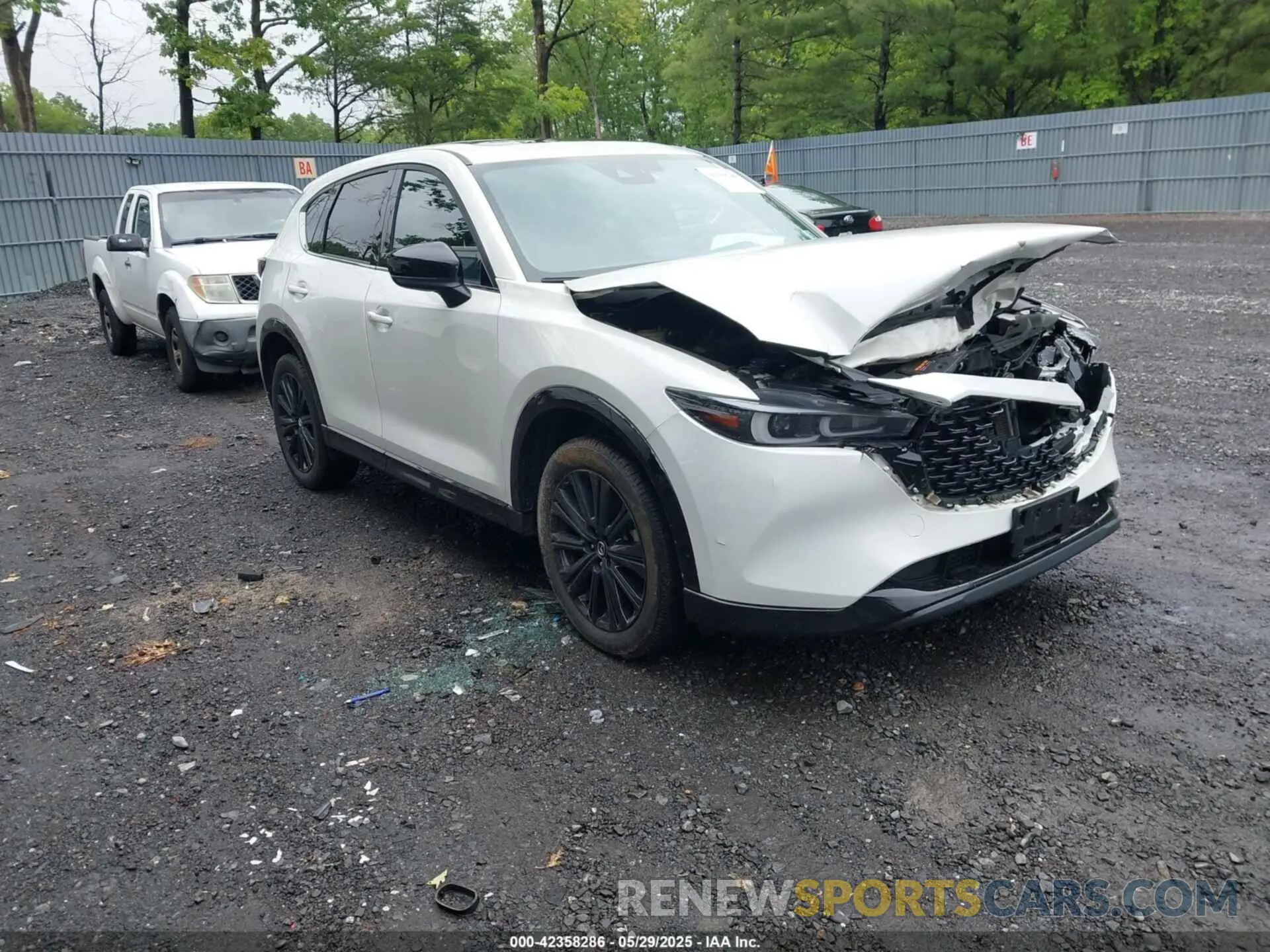 1 Photograph of a damaged car JM3KFBAY0P0153583 MAZDA CX-5 2023