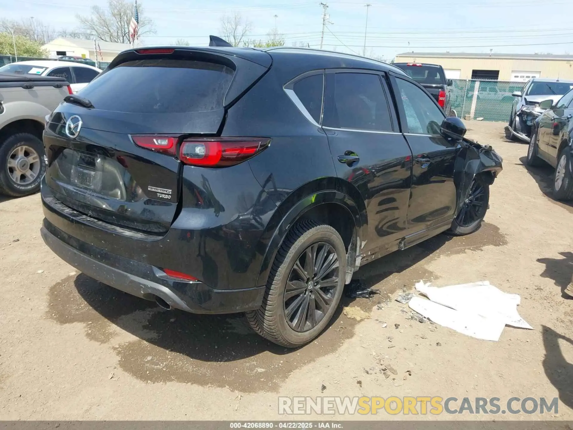 4 Фотография поврежденного автомобиля JM3KFBAY6P0121270 MAZDA CX-5 2023