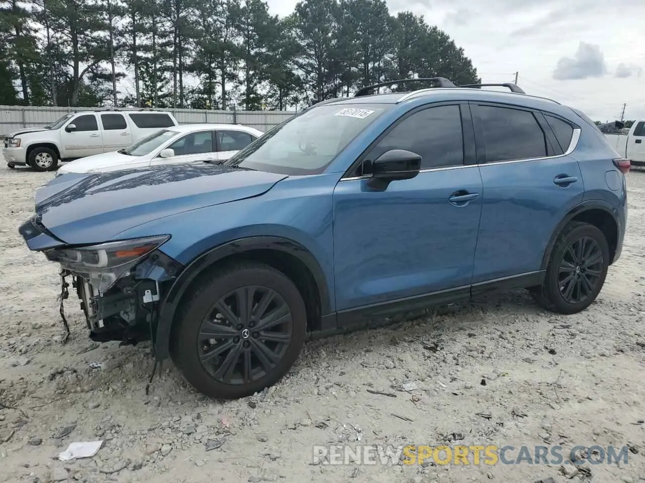 1 Photograph of a damaged car JM3KFBAY6P0277695 MAZDA CX-5 2023