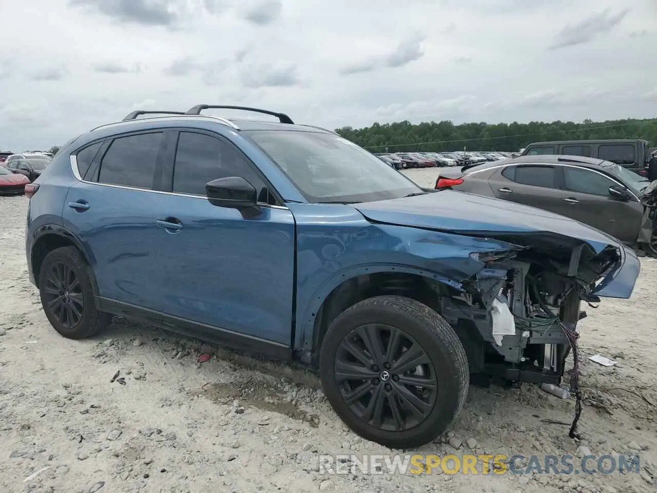 4 Photograph of a damaged car JM3KFBAY6P0277695 MAZDA CX-5 2023