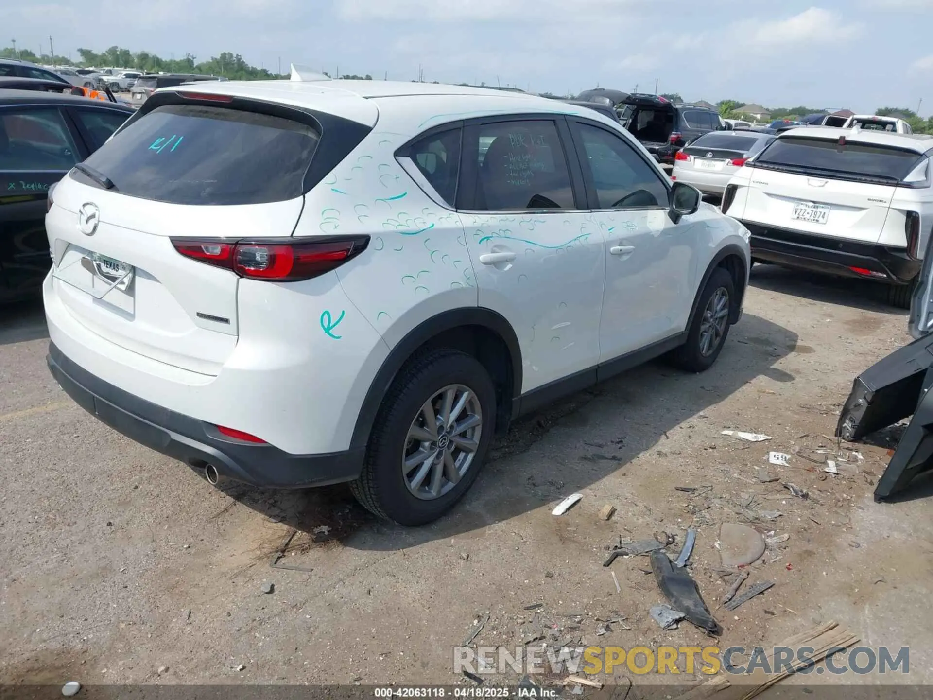 4 Фотография поврежденного автомобиля JM3KFBBM4P0164680 MAZDA CX-5 2023